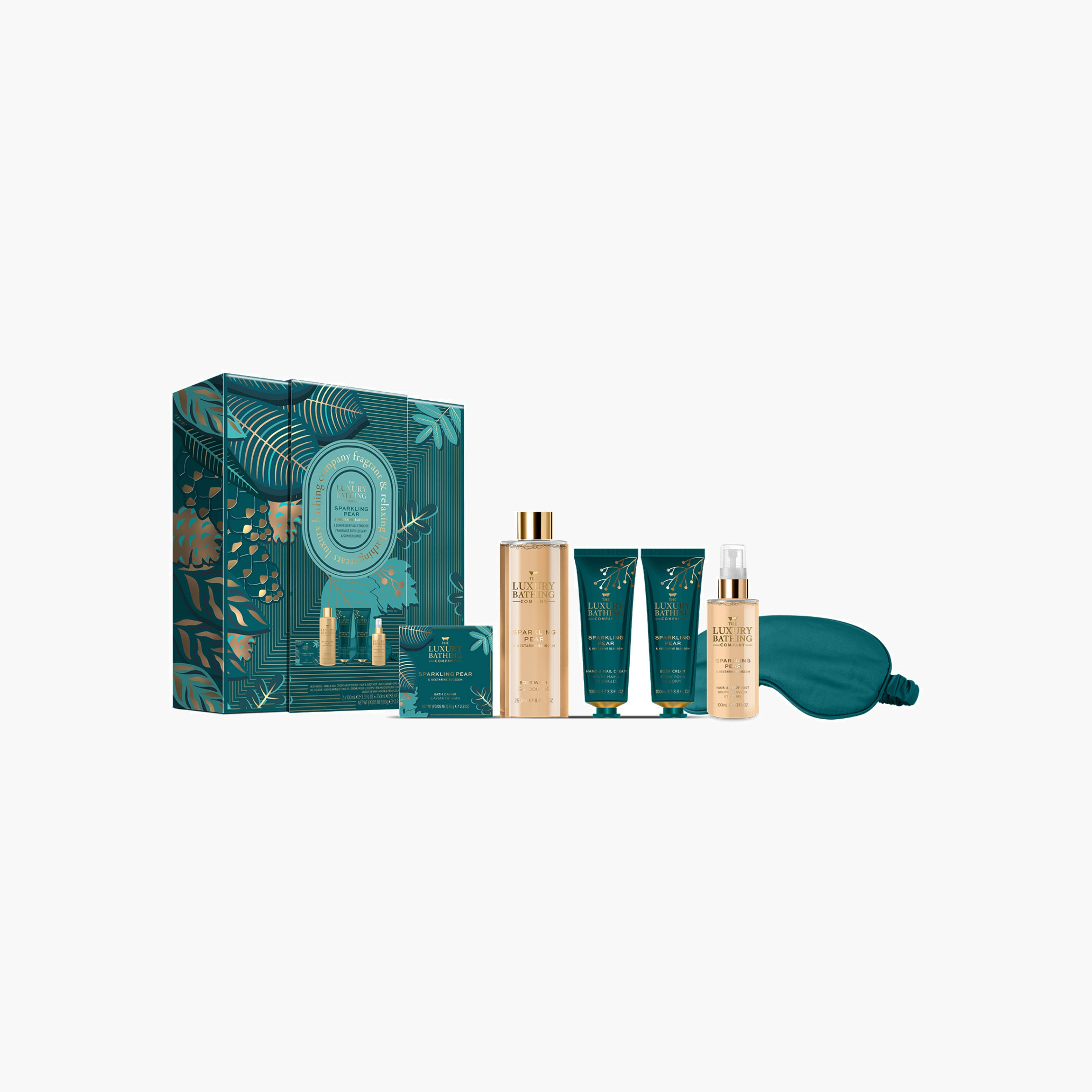 Luxury Bathing Company Sparkling Pear Nectarine Bathing Set-beautyandpersonalcare-giftsets-image-3