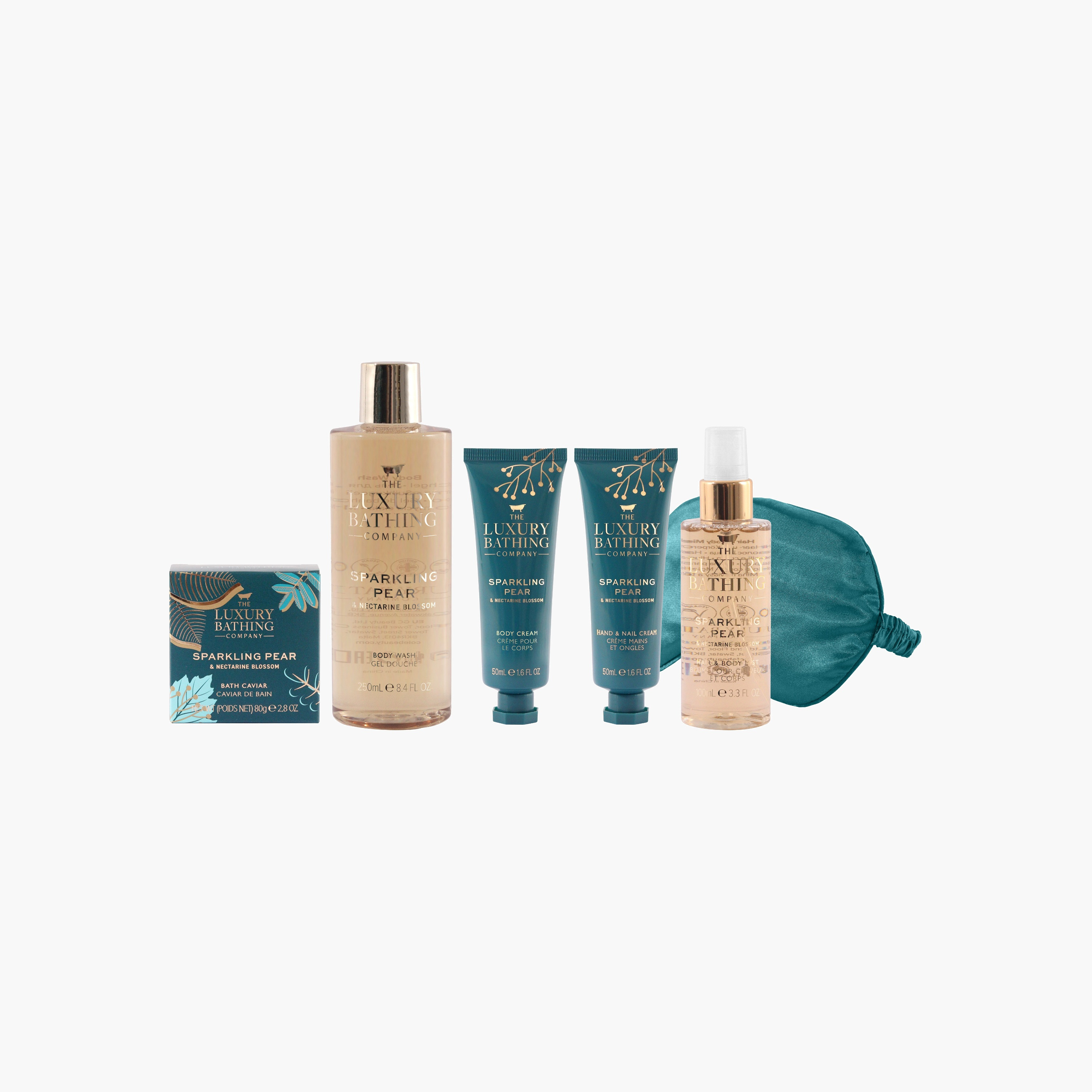 Luxury Bathing Company Sparkling Pear Nectarine Bathing Set-beautyandpersonalcare-giftsets-image-5