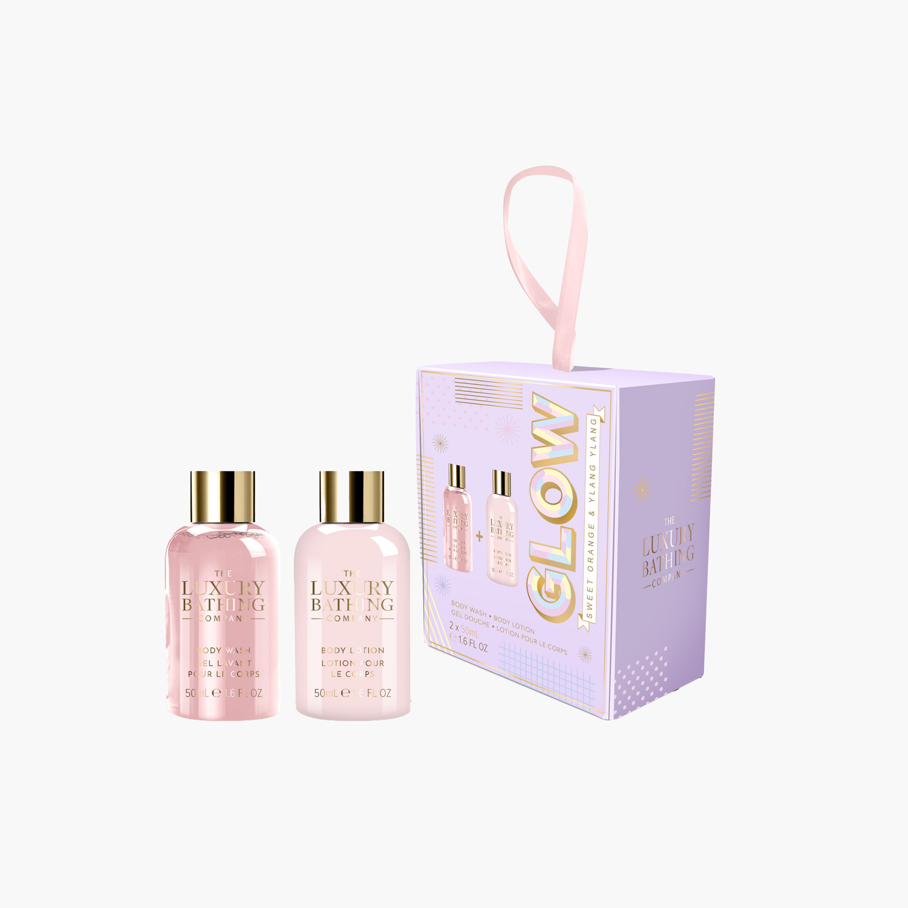 Luxury Bathing Company Sweet Orange Ylang Ylang Mini Duo-beautyandpersonalcare-bathandbody-giftsets-image-1