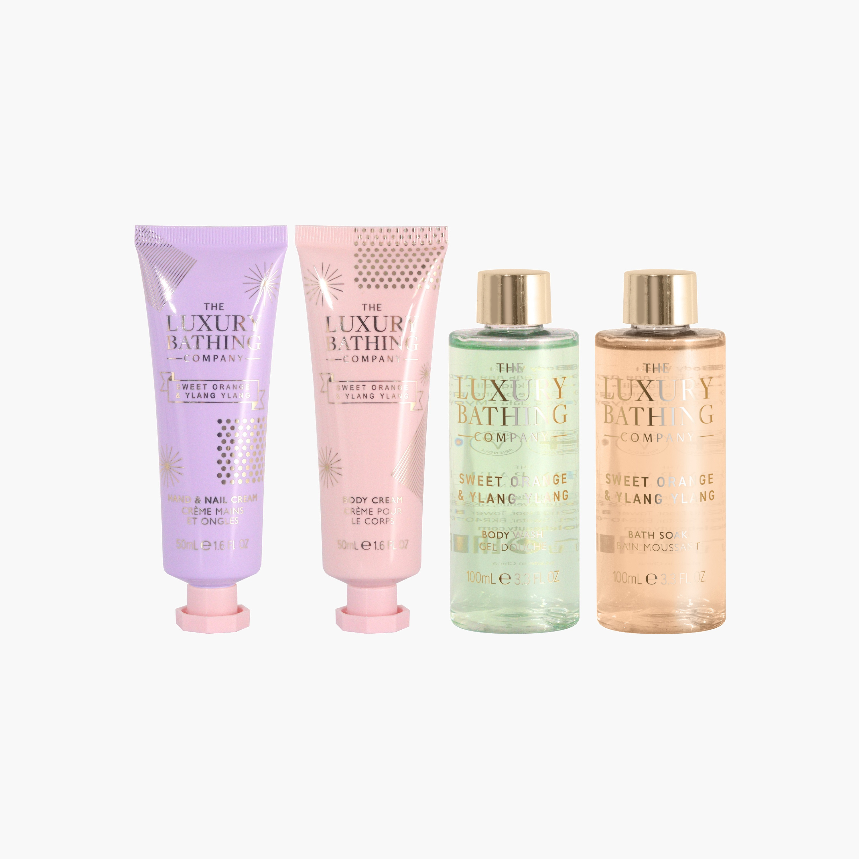 Luxury Bathing Company Sweet Orange Ylang Ylang Bath Set-beautyandpersonalcare-giftsets-image-1