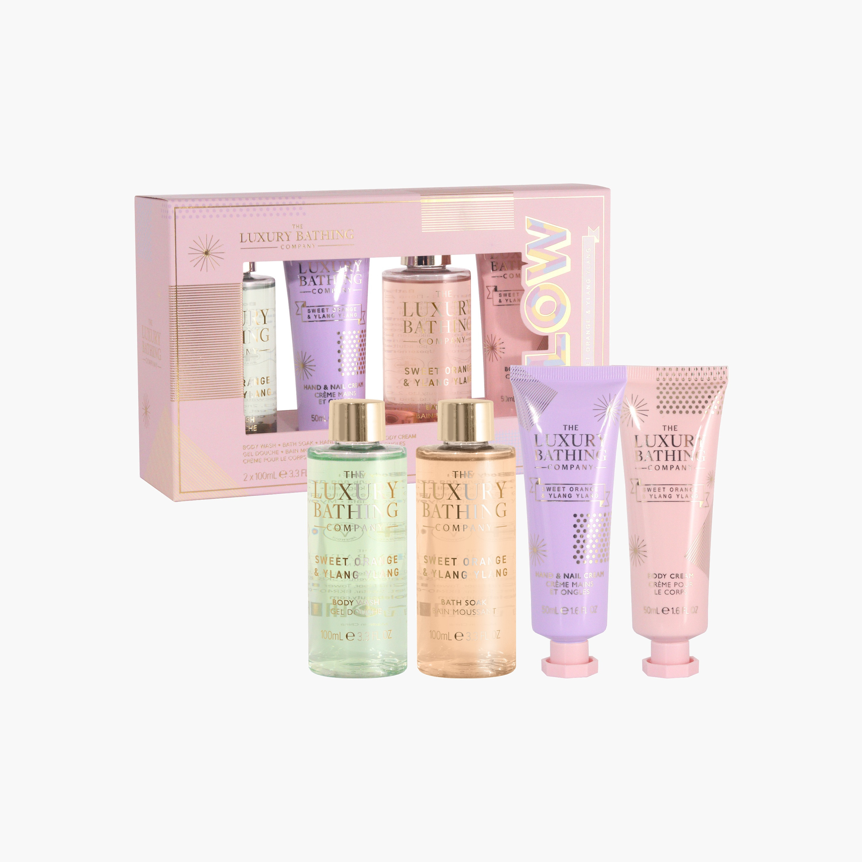 Luxury Bathing Company Sweet Orange Ylang Ylang Bath Set-beautyandpersonalcare-giftsets-image-4