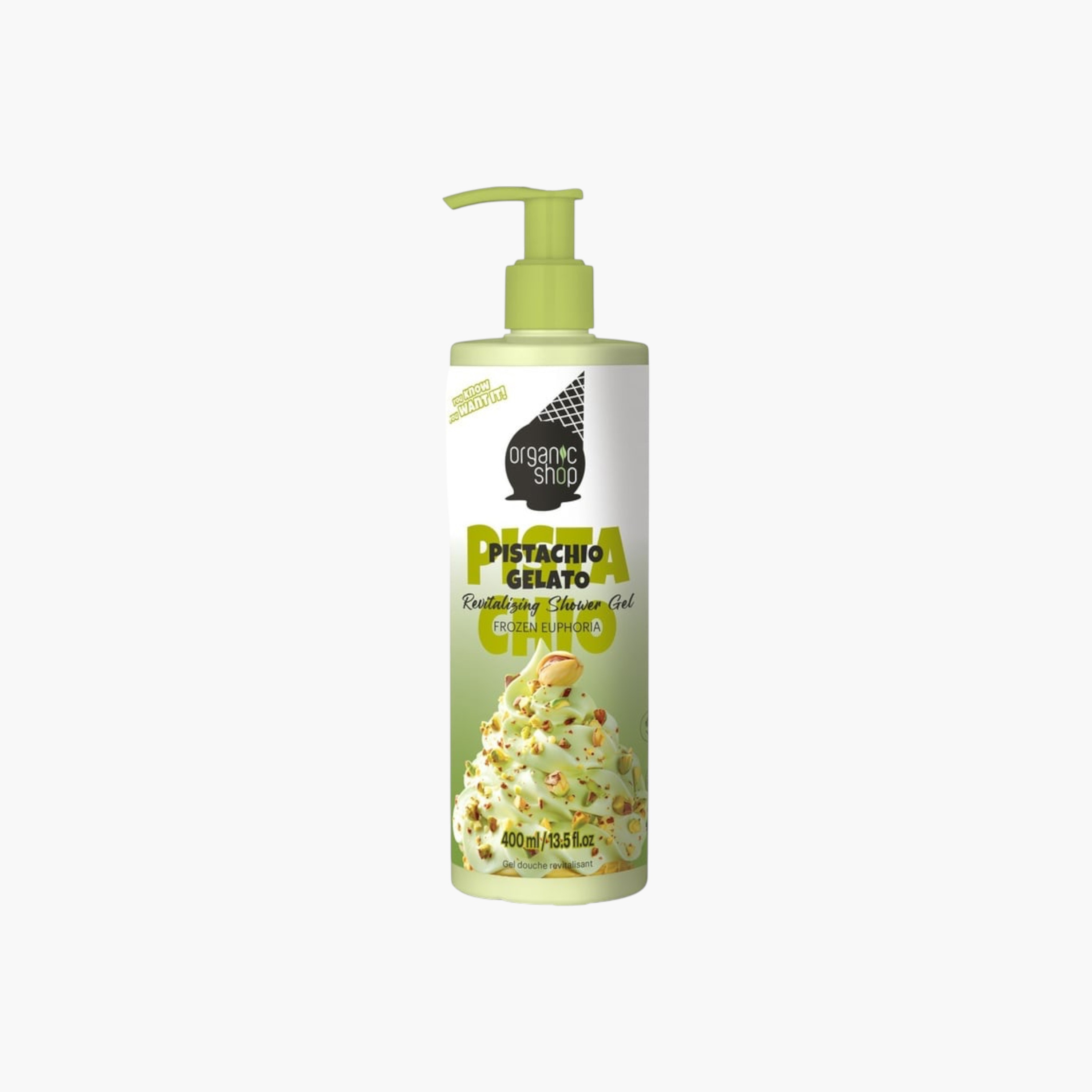 جل استحمام منشط بنكهات الفستق من أورجانيك شوب - 400 مل-beautyandpersonalcare-bathandbody-bathandshower-bodywash-image-1