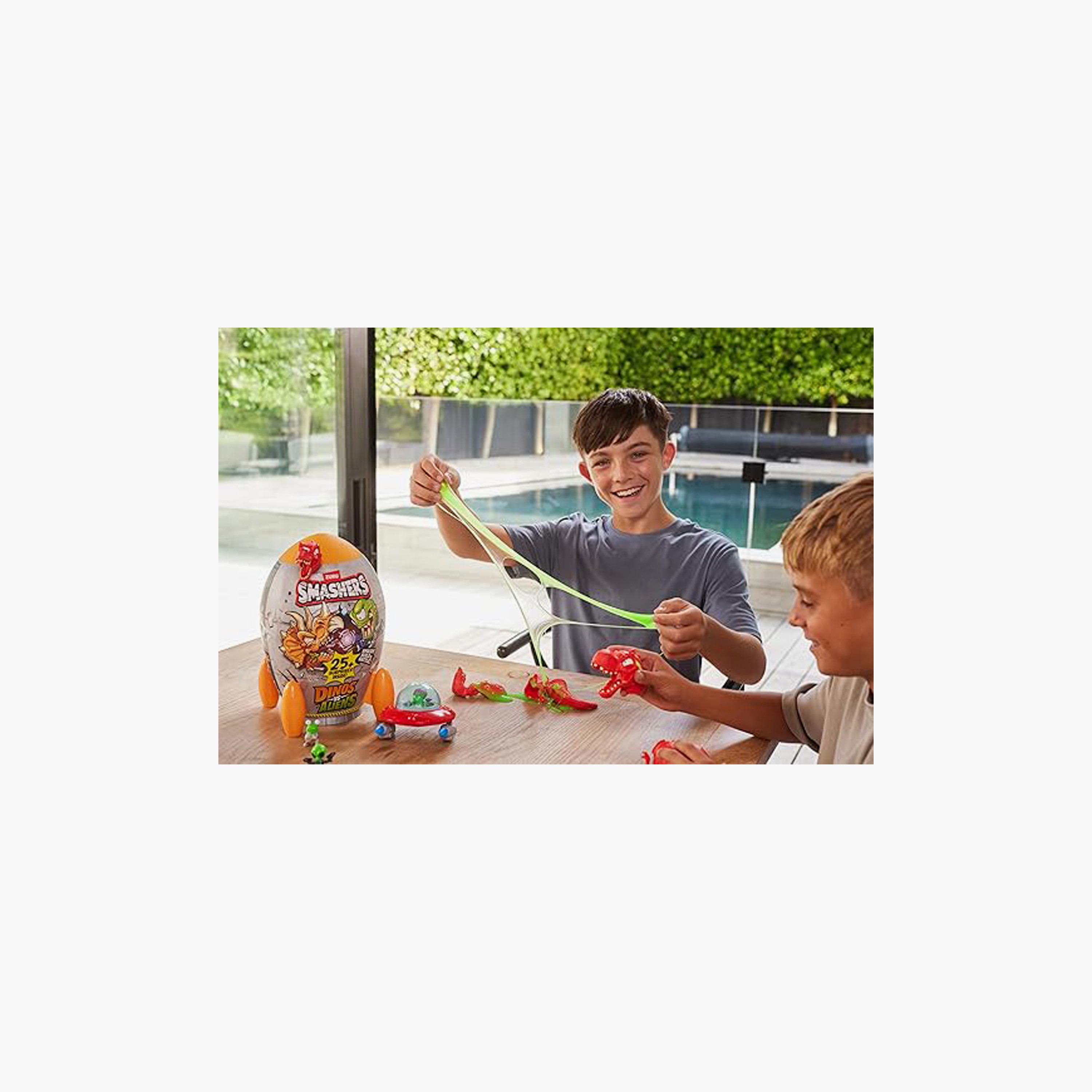 Smashers-Dinos VS Aliens- Series 1-Dinos VS Aliens Rocket - T-Rex-toys-playfigures-actionfigures-image-3