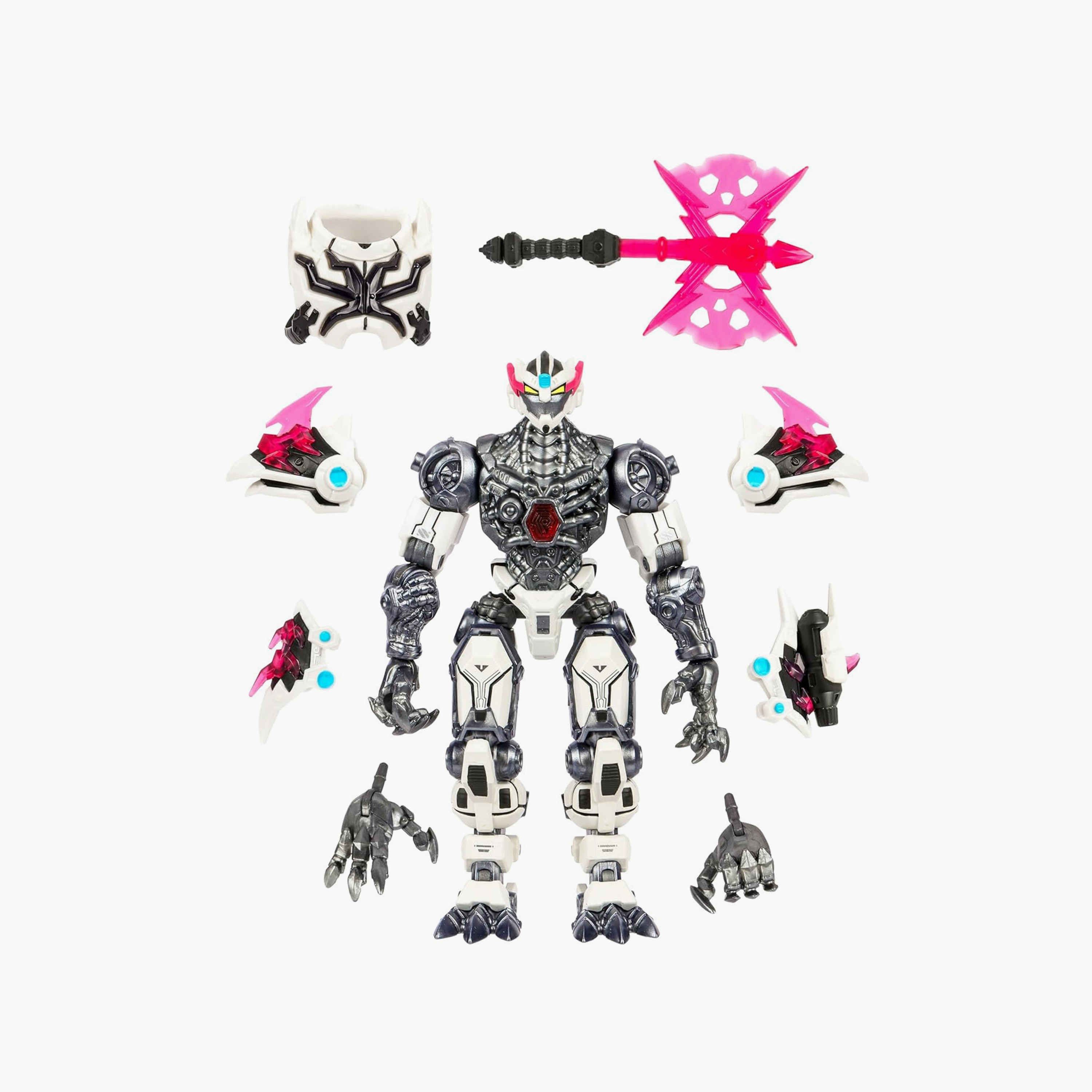 MrBeast LAB Platinum Series 1:1 Scale Tiger Battle Titan Collector Figure - 6.5 Inch-toys-playfigures-actionfigures-image-1