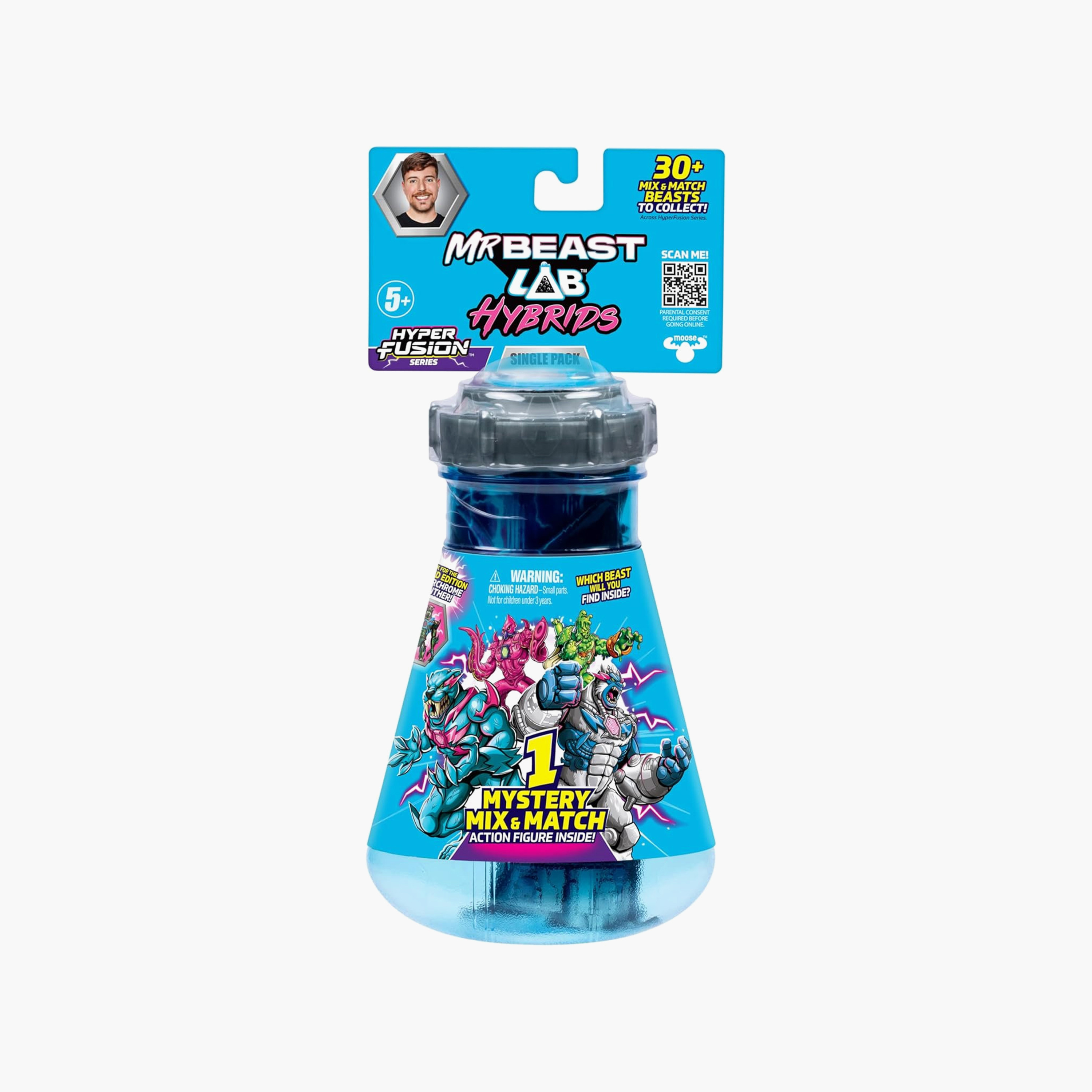 MrBeast LAB Hybrids 1 Mix & Match Action Figure -  4 Inch-toys-playfigures-actionfigures-image-7
