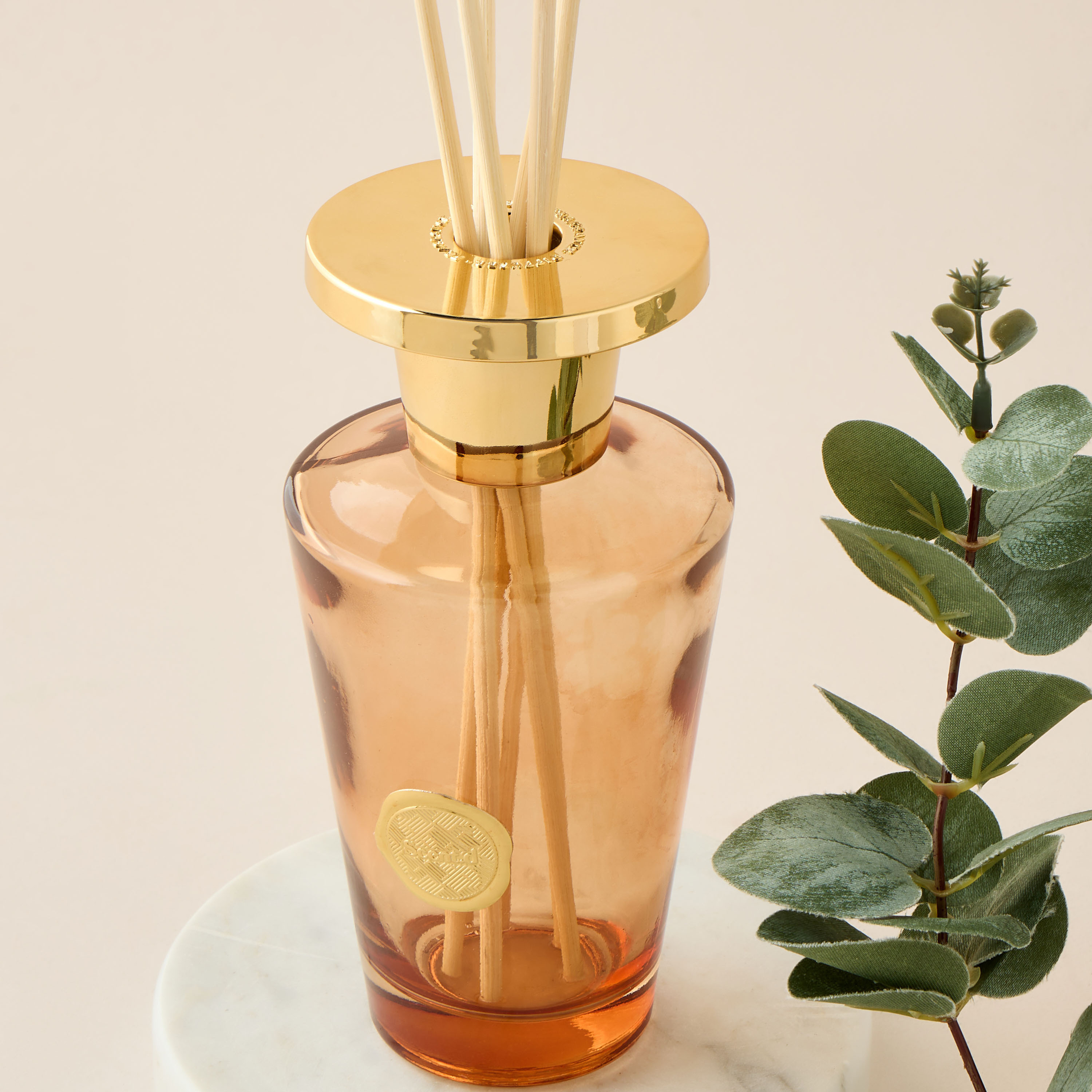 Scent.d London Caramel Dream Scented Reed Diffuser Set - 300 ml-household-homefragrance-reeddiffusers-image-2