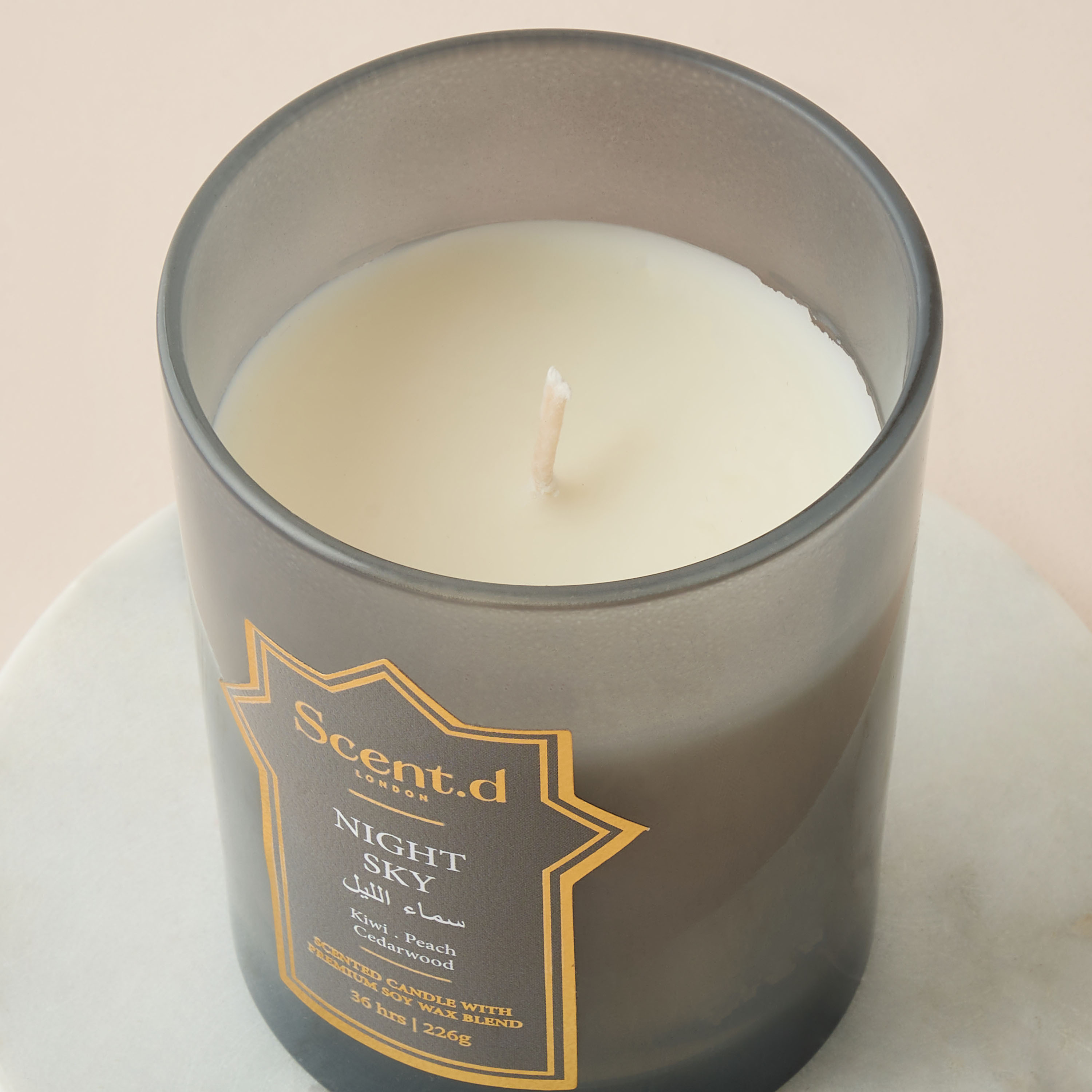 Scent.d London Celestial Breeze Scented Jar Candle - 226 gms-household-homefragrance-candles-image-3