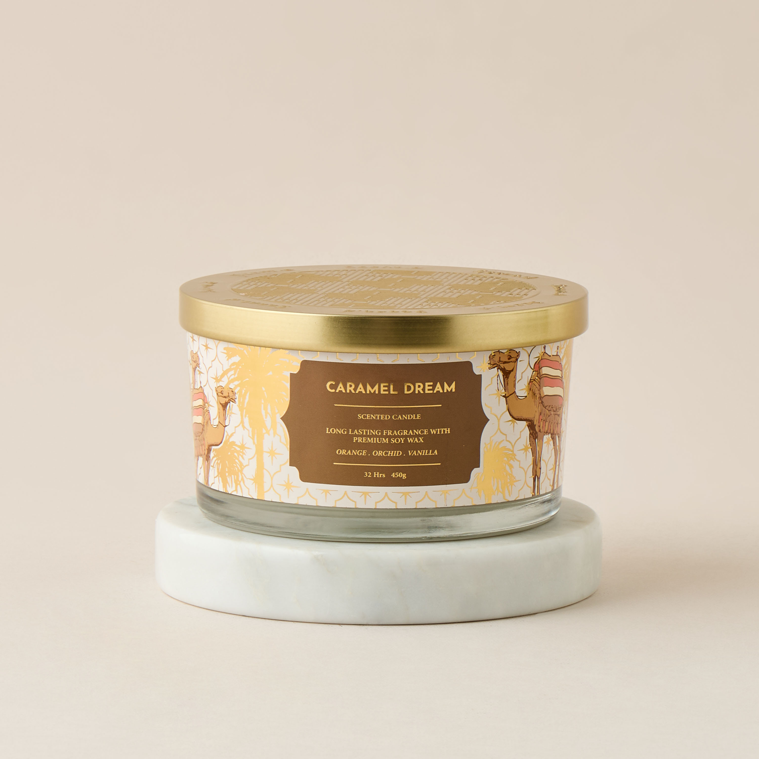 Scent.d Pomegranate Noir Scented 3-Wick Jar Candle - 450 gms-household-homefragrance-candles-image-2