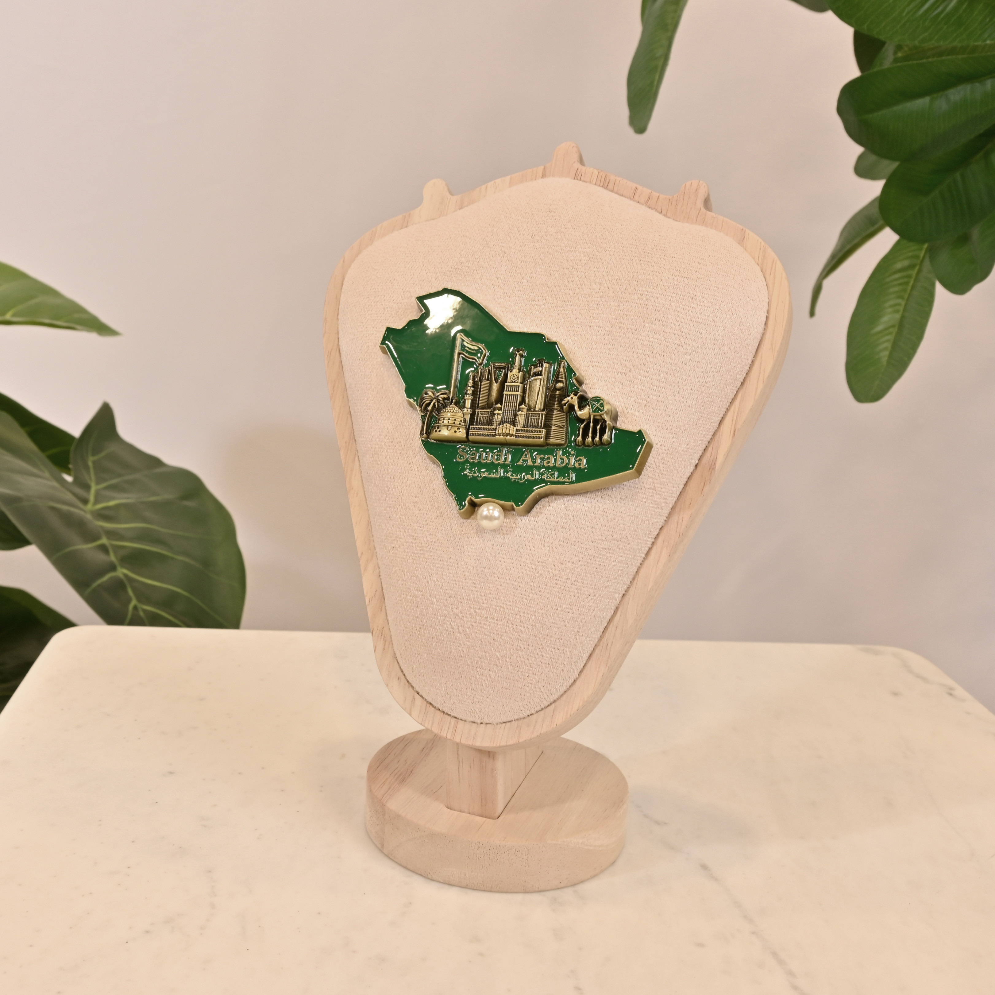 Crafted by Lifestyle Saudi Arabia Map Brooch-household-walldecorandmirrors-wallaccents-image-1