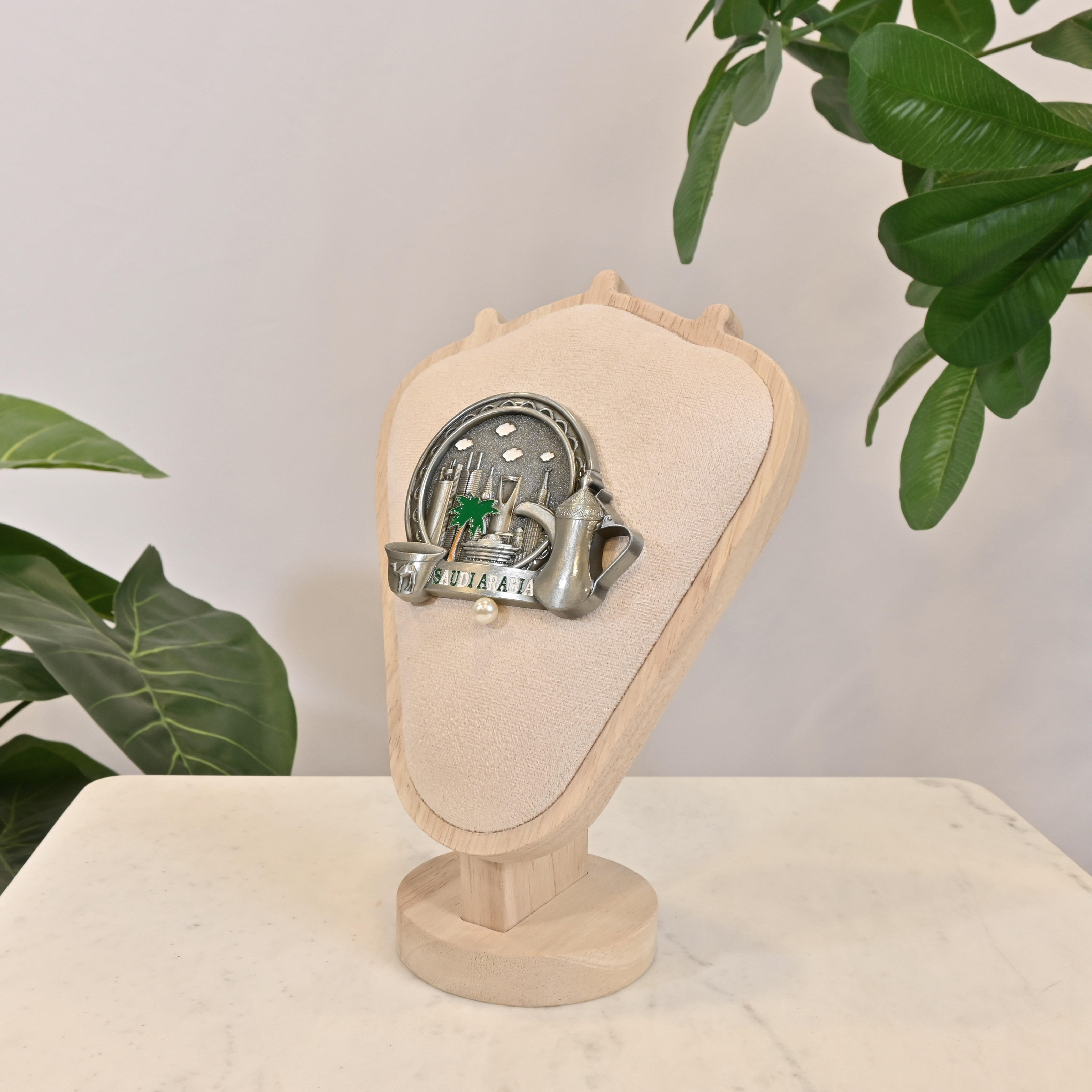 Crafted by Lifestyle Saudi Arabia Souvenir Magnet-household-walldecorandmirrors-wallaccents-image-1