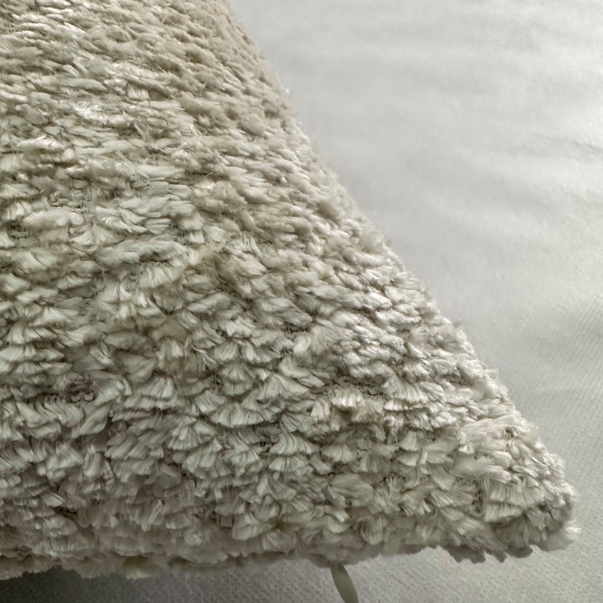 Unique Home Soft Textured Cushion Cream-household-cushionsandthrows-filledcushions-decorativecushions-image-3