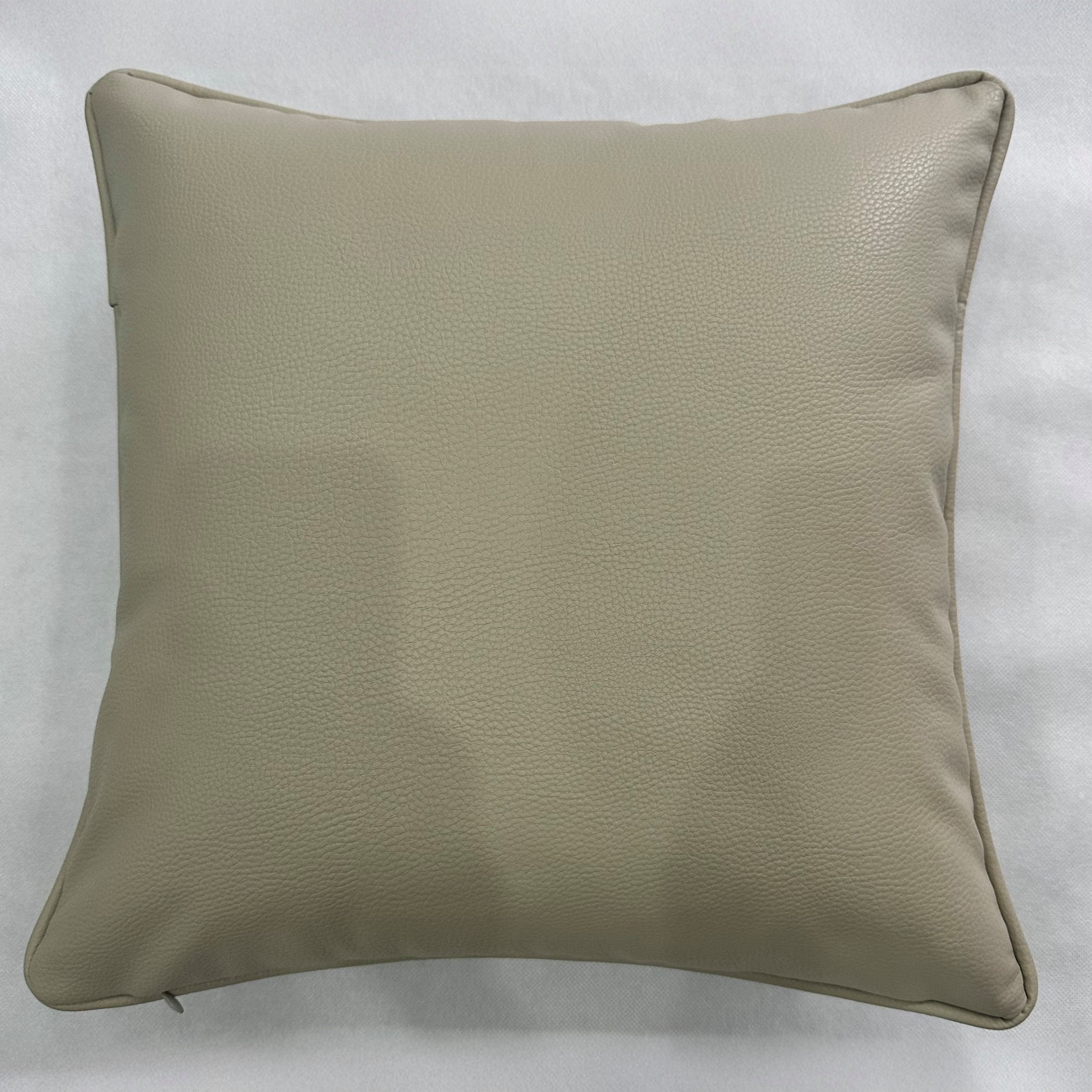 Unique Home Faux Leather Cushion Grey-household-cushionsandthrows-filledcushions-decorativecushions-image-2