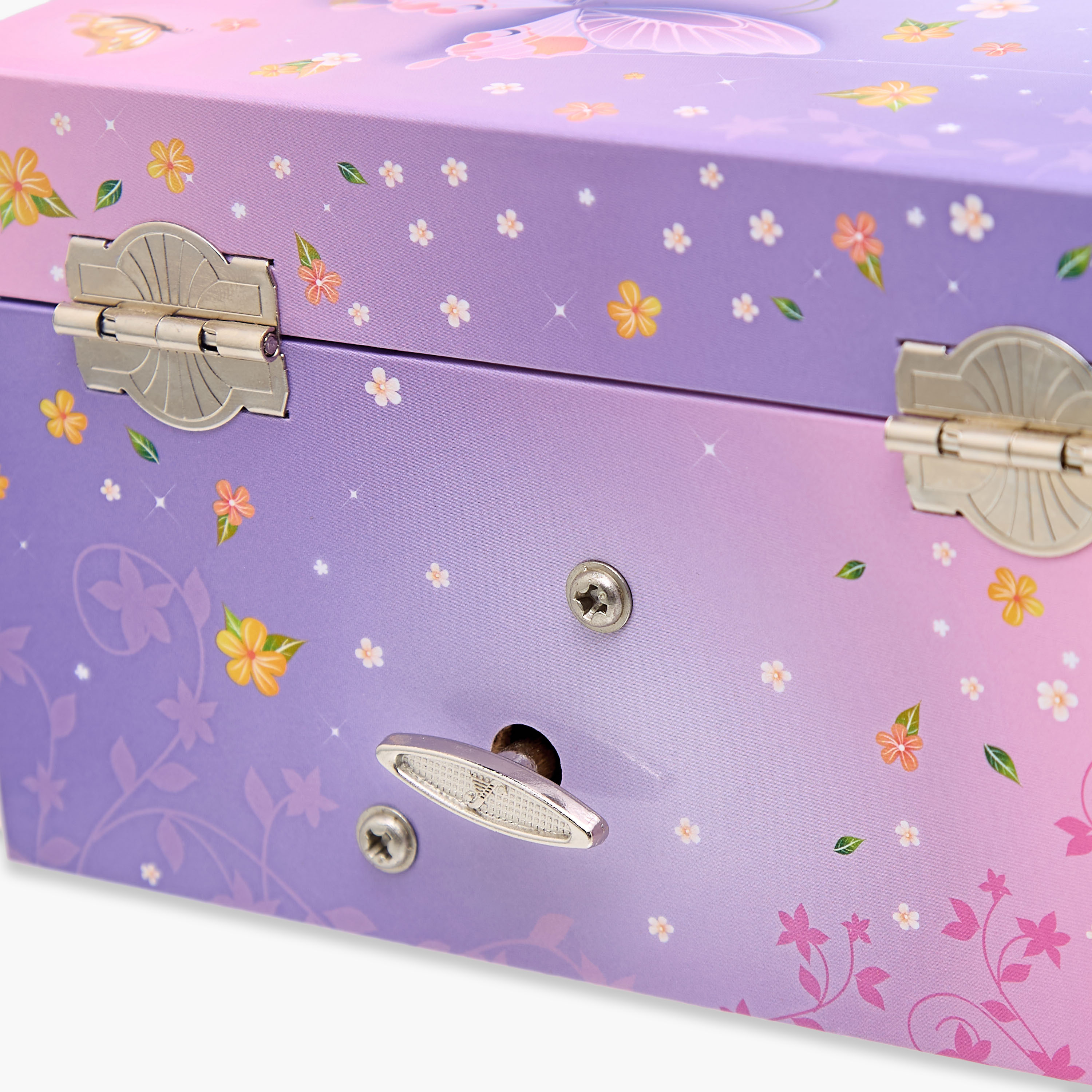 Musical Jewellery Box Butterfly Print - 14.8x10.6x8.5 cms-women-watchesandjewellery-jewellery-storage-image-7