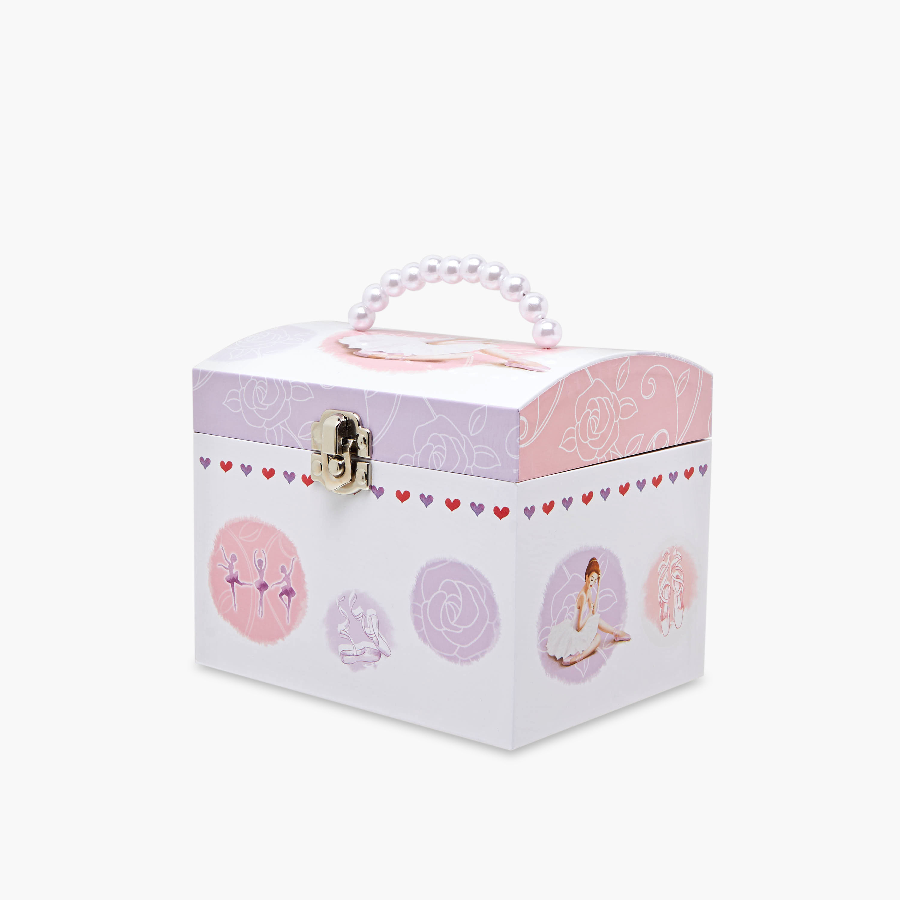 Jewellery Organiser with Ballerina Print - 17x13x14 cms-women-watchesandjewellery-jewellery-storage-image-1