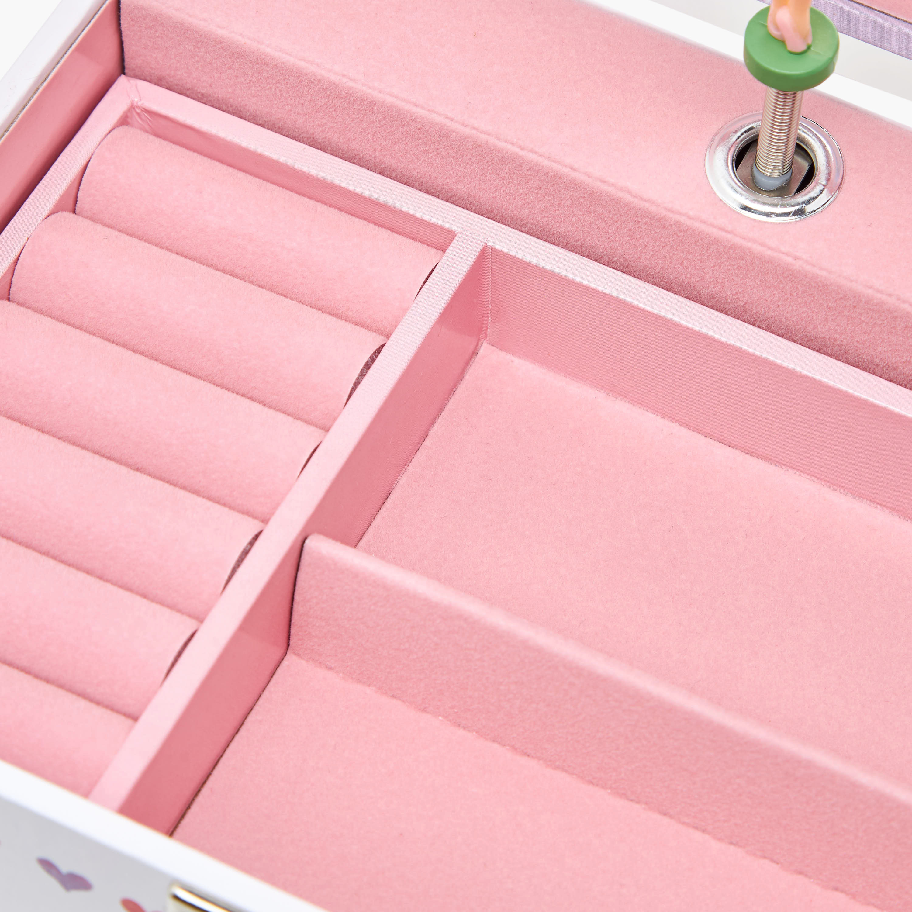 Jewellery Organiser with Ballerina Print - 17x13x14 cms-women-watchesandjewellery-jewellery-storage-image-9