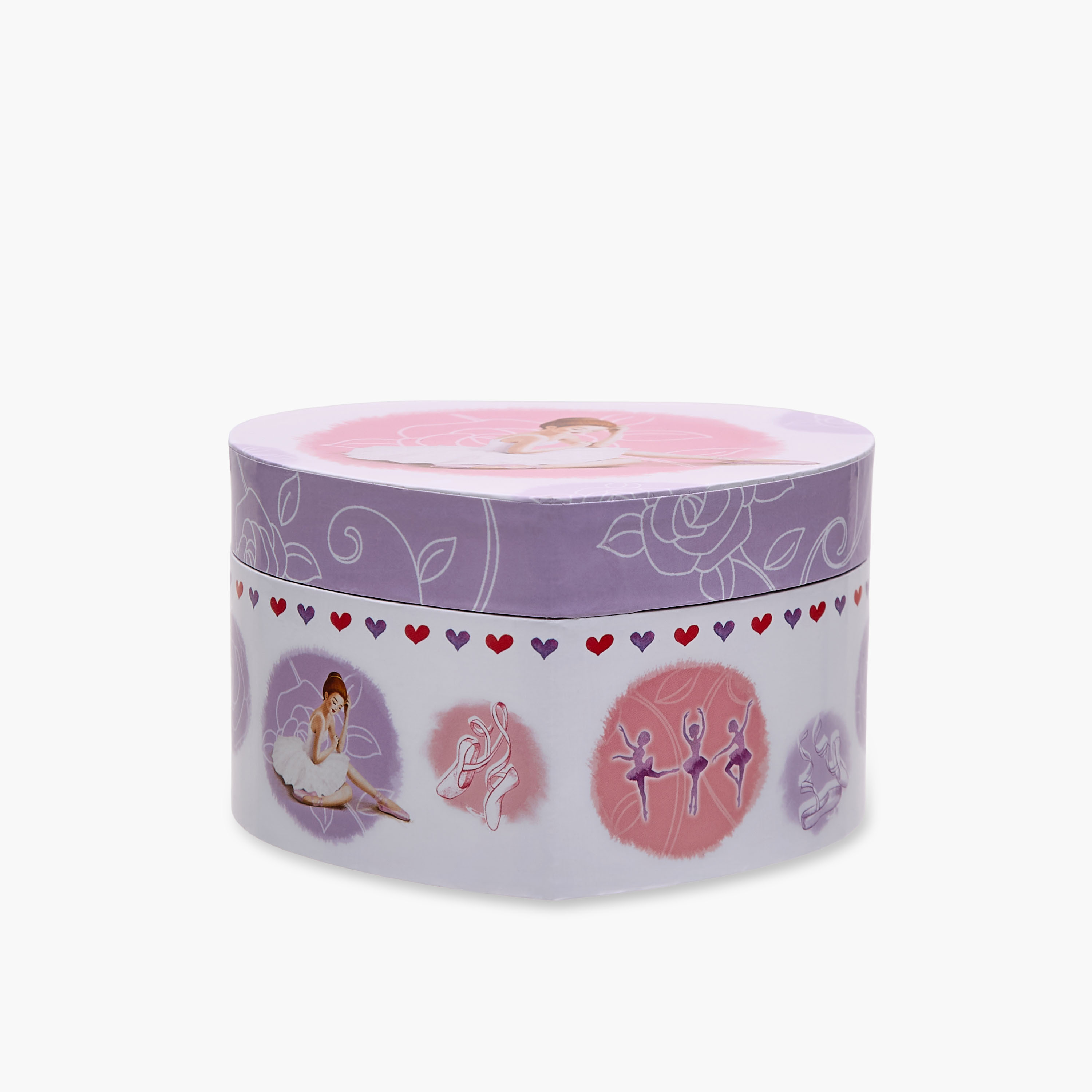 Musical Jewellery Box Ballerina Print - 14.5x13.5x8.5 cms-women-watchesandjewellery-jewellery-storage-image-2