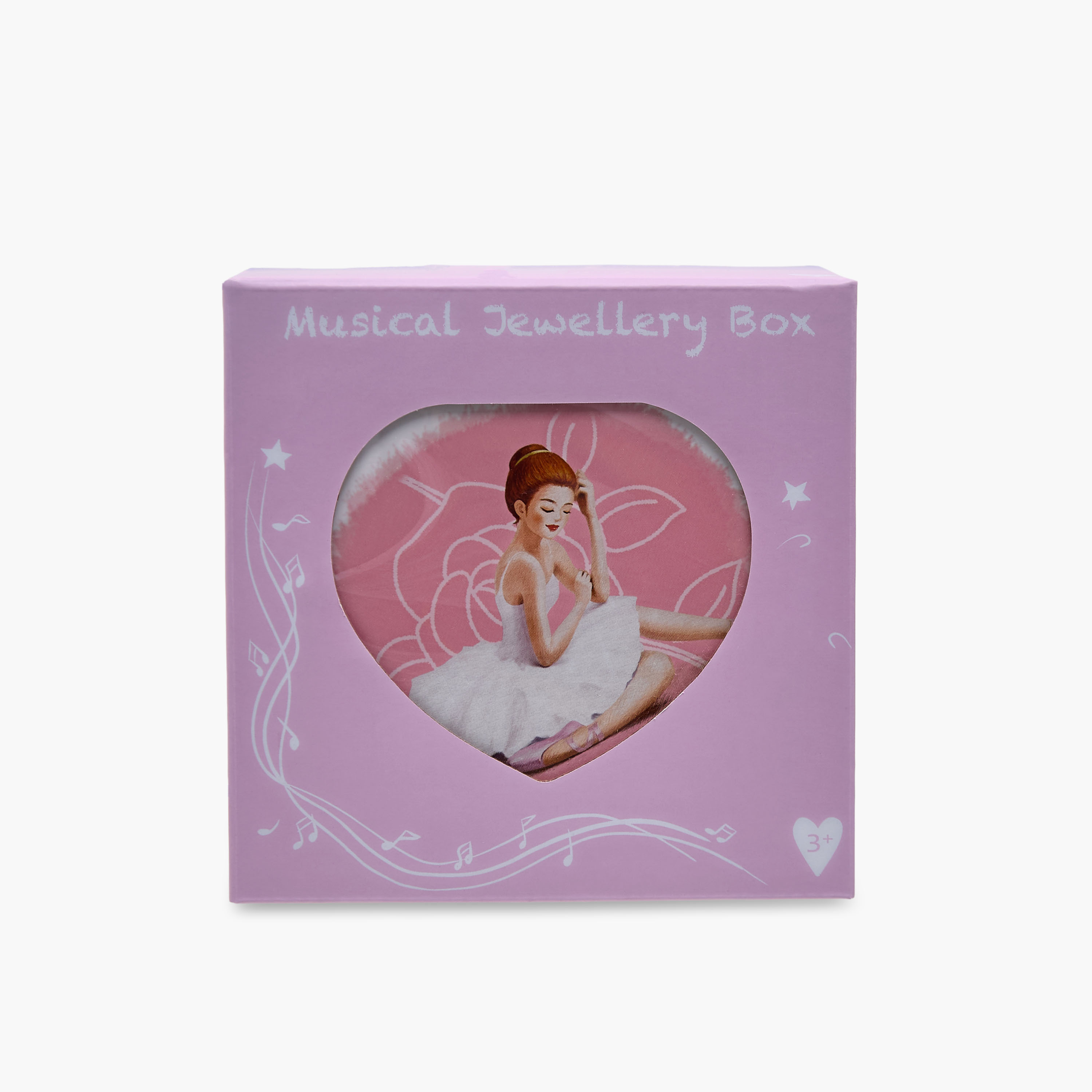 Musical Jewellery Box Ballerina Print - 14.5x13.5x8.5 cms-women-watchesandjewellery-jewellery-storage-image-8