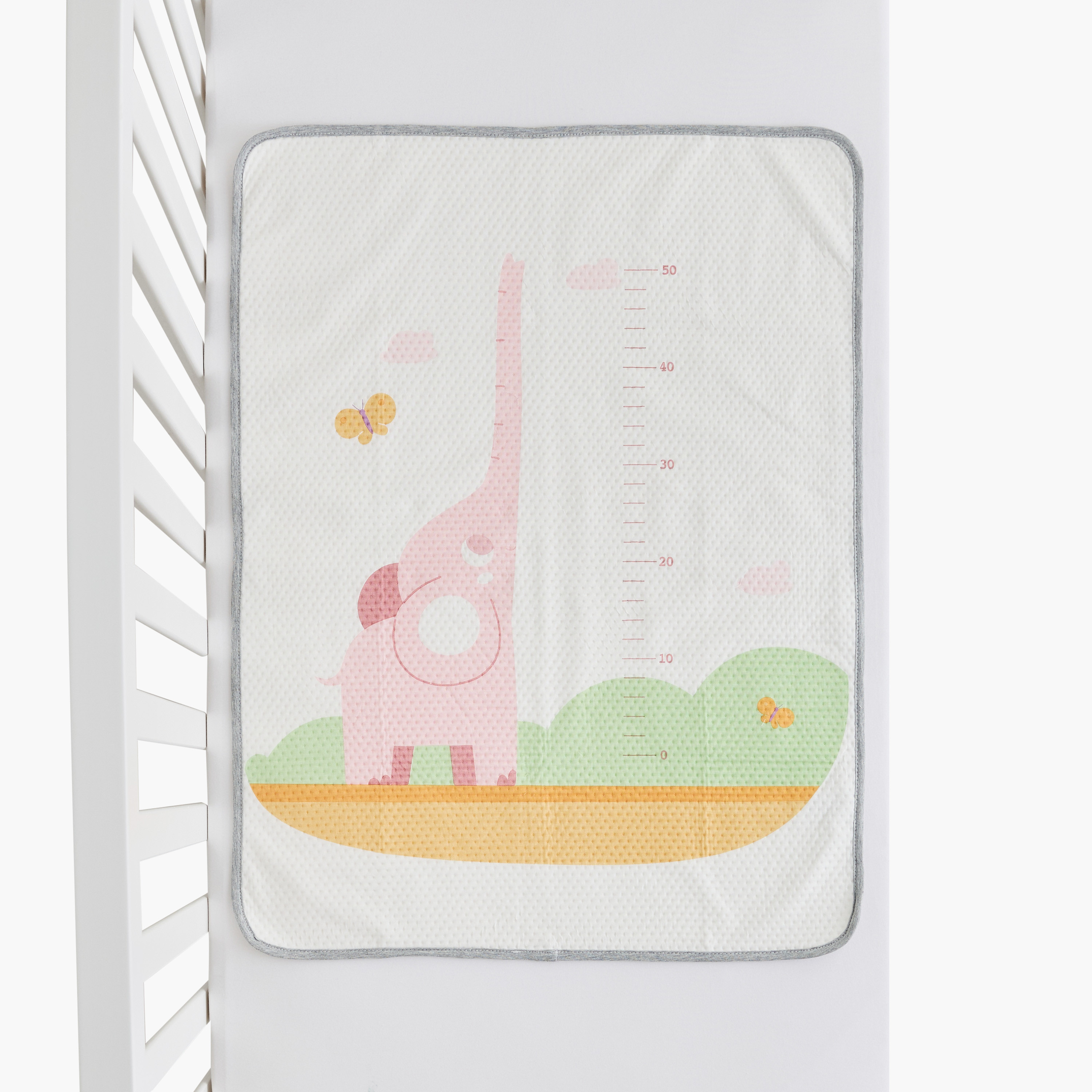 Juniors Changing Mat with Elephant Print, 65x85 cm-baby-diapering-changingmats-image-2