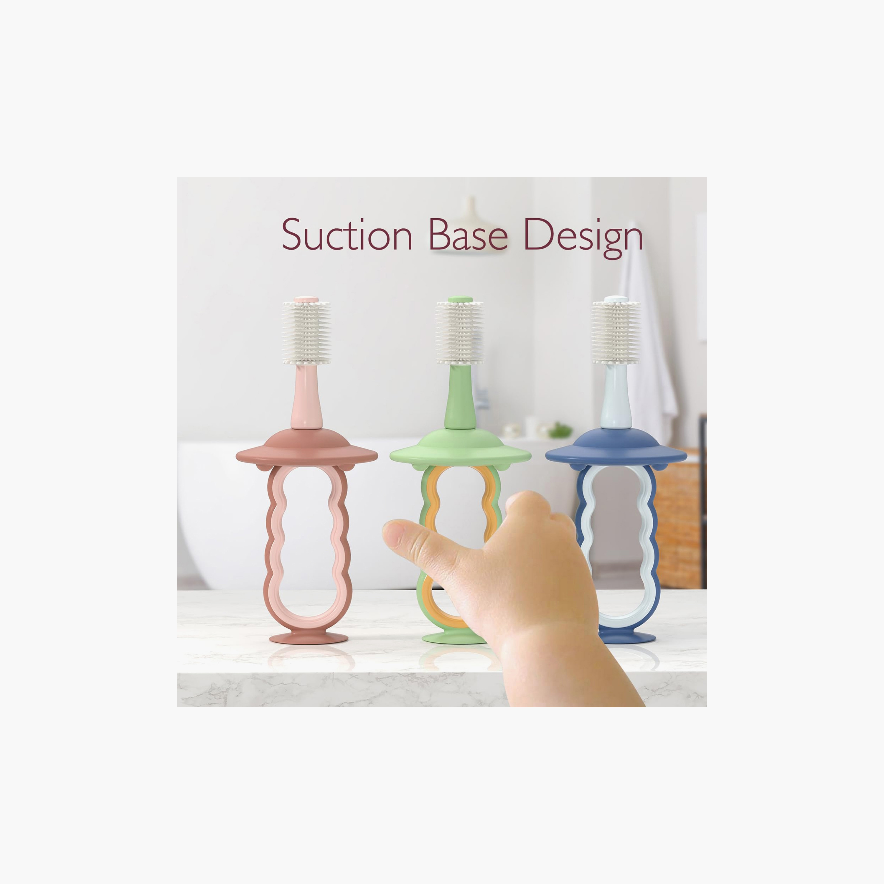 فرشاة أسنان و منظف لسان للأطفال من السيليكون 360 درجة من مومكوزي-baby-bathandcare-oralcare-image-6