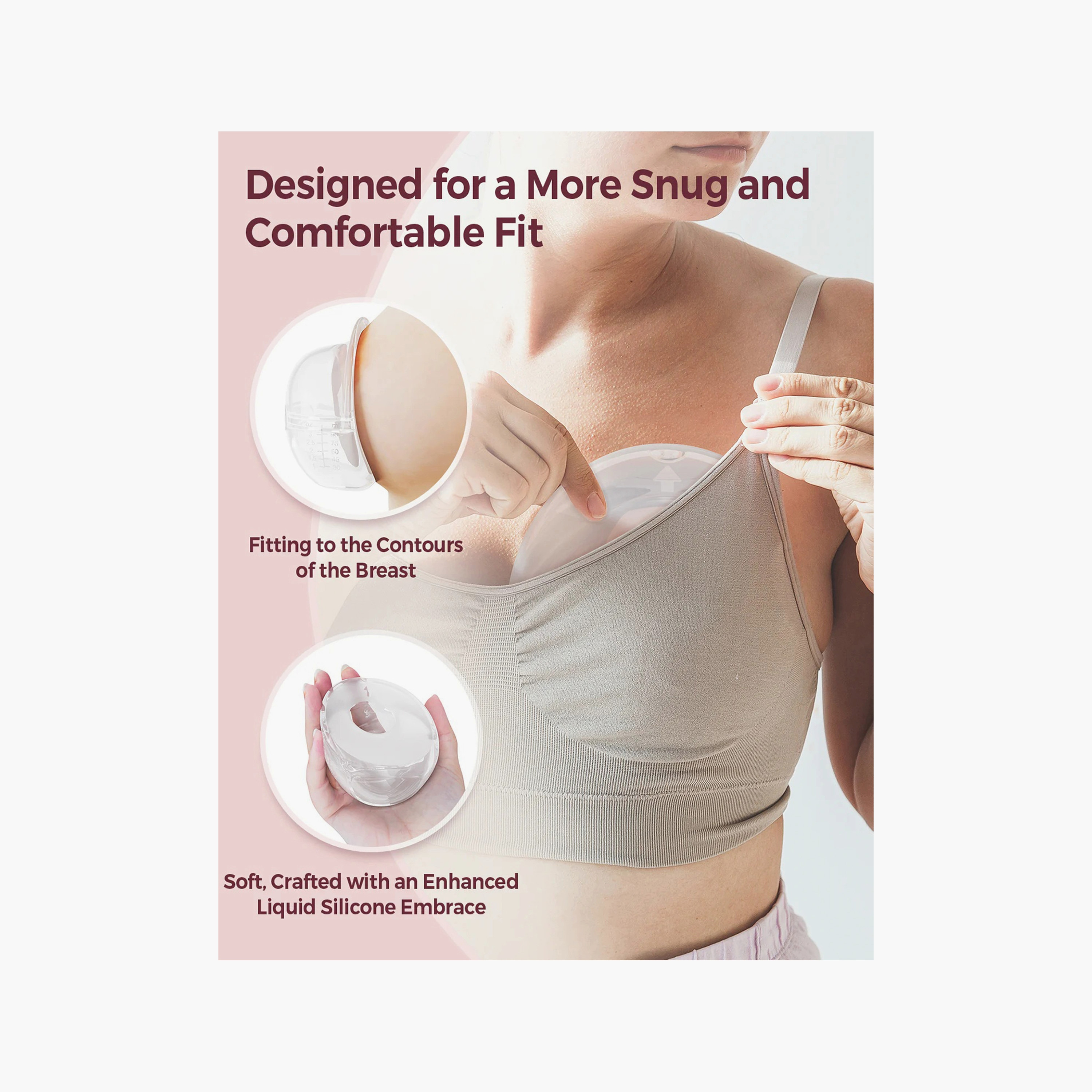 Momcozy Reusable Breast Milk Collector - Single-baby-feeding-breastfeedingandcare-image-3