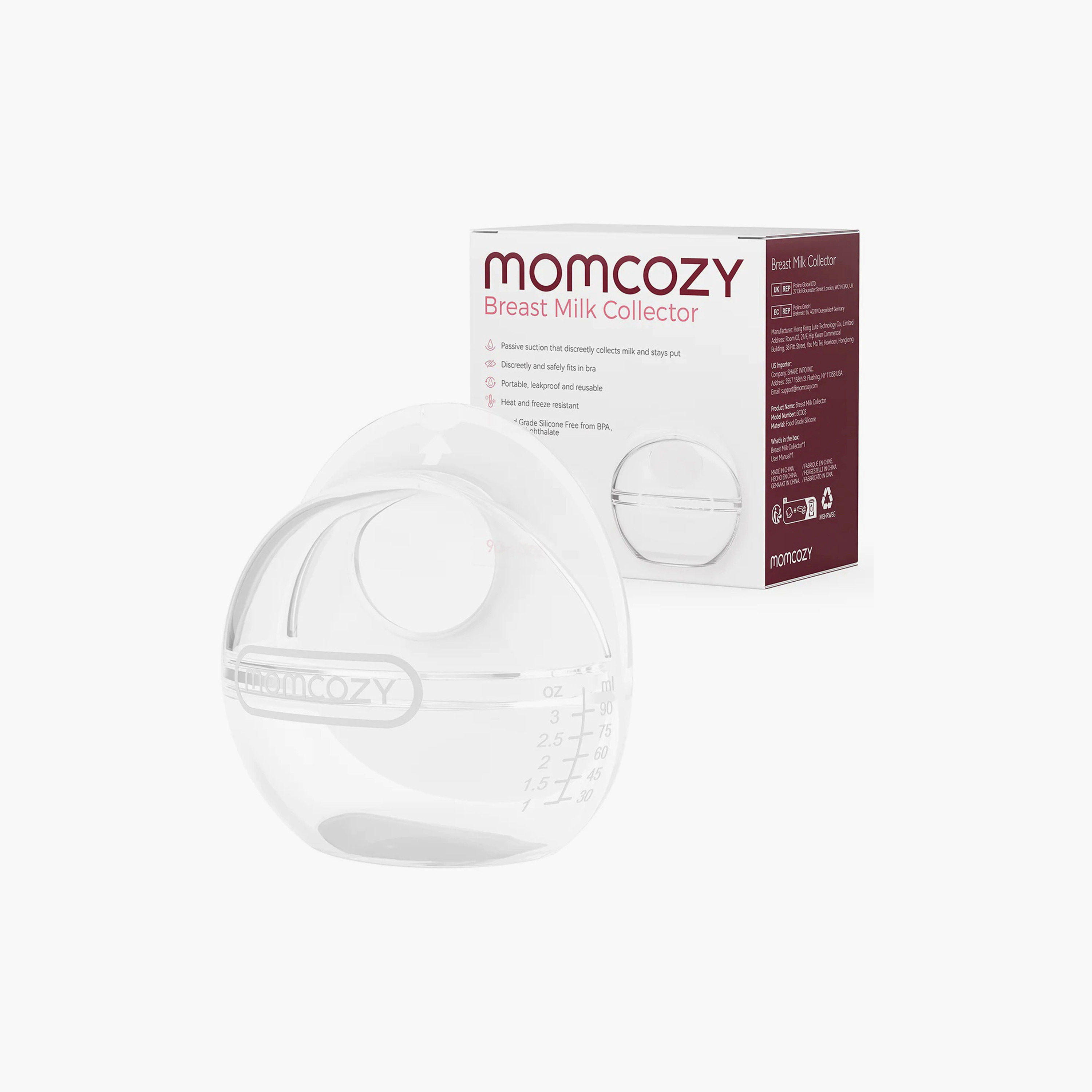 Momcozy Reusable Breast Milk Collector - Single-baby-feeding-breastfeedingandcare-image-6