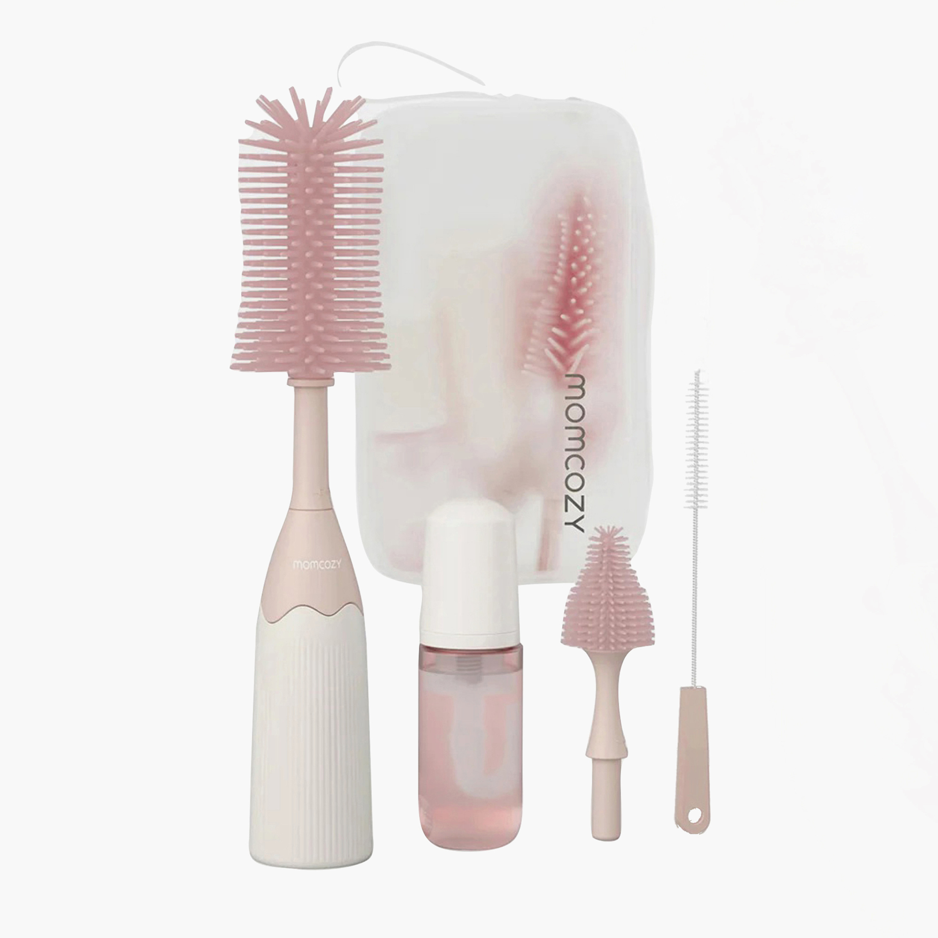 طقم فرشاة تنظيف الرضاعات بتصميم دفع وضغط مبتكر من مومكوزي-baby-feeding-accessories-image-1
