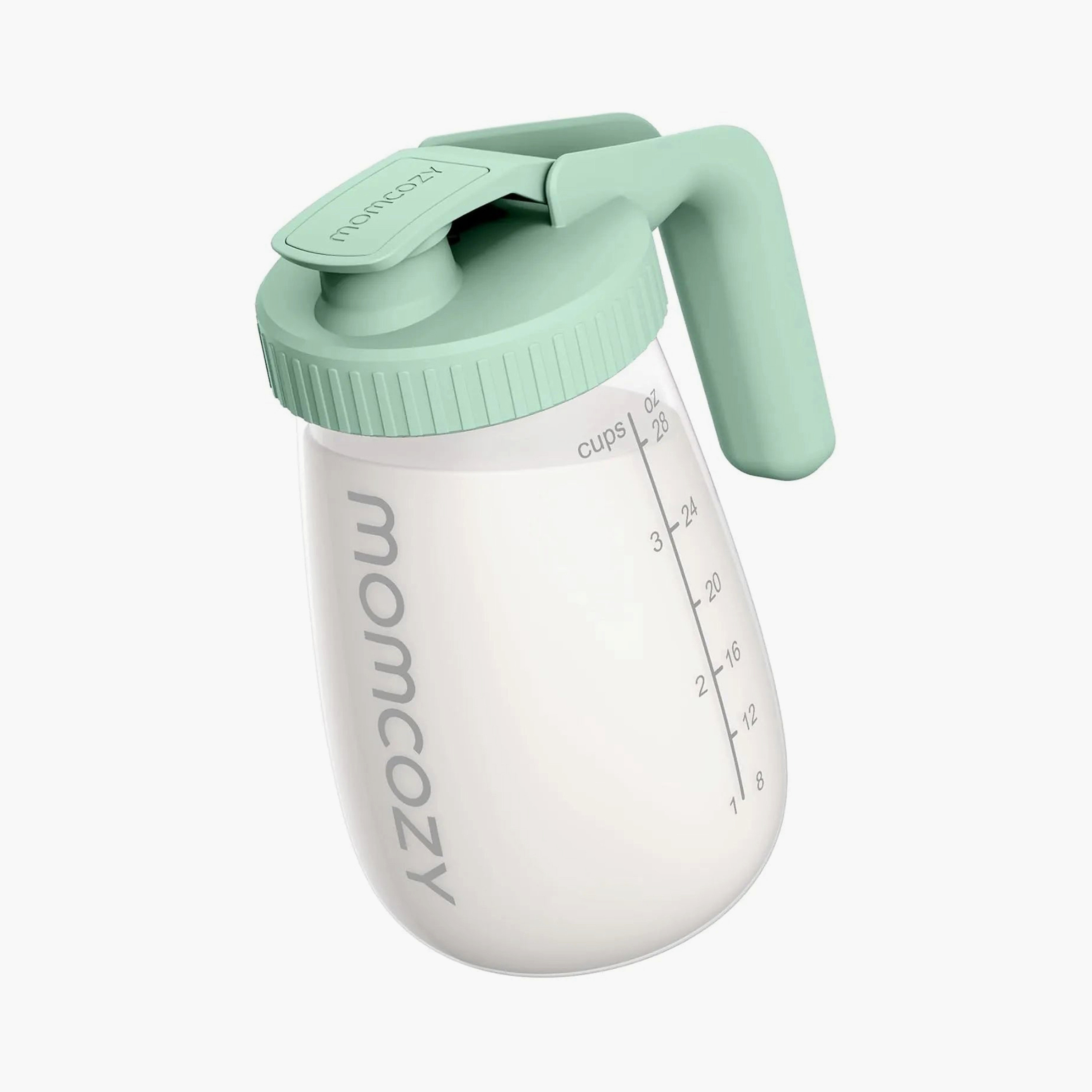 Momcozy Breast Milk Storage Glass Container - 946 ml-baby-feeding-accessories-image-1
