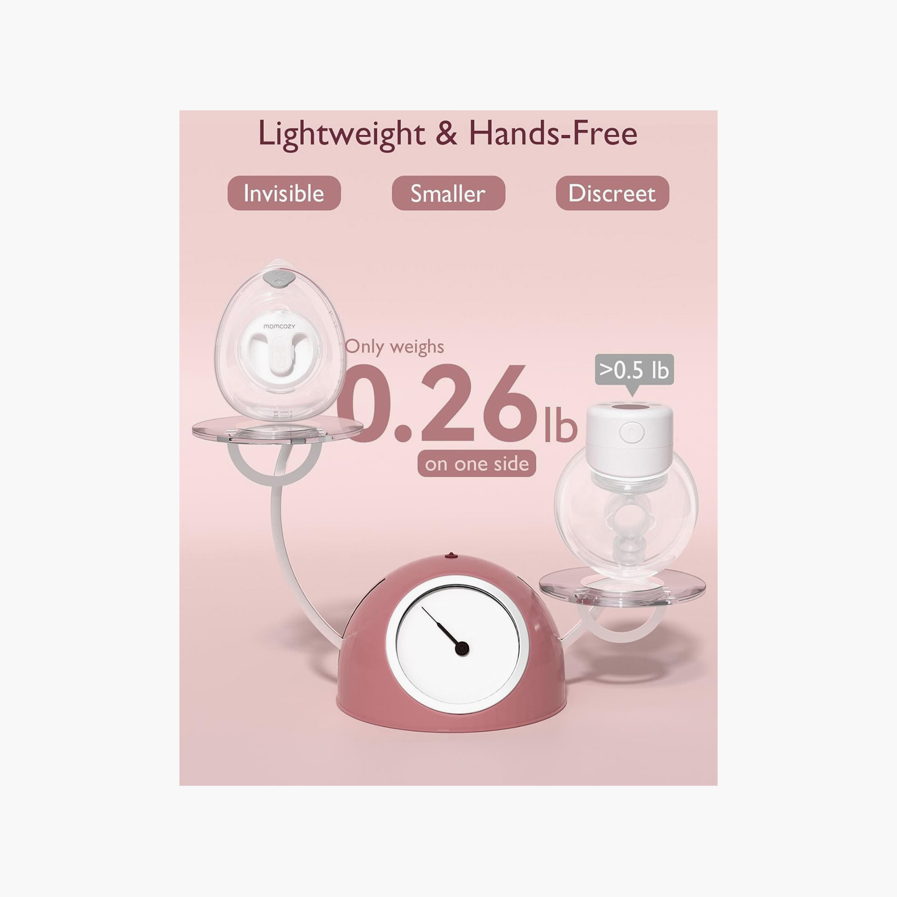 Momcozy V2 Breast Pump - White-baby-feeding-breastfeedingandcare-image-9