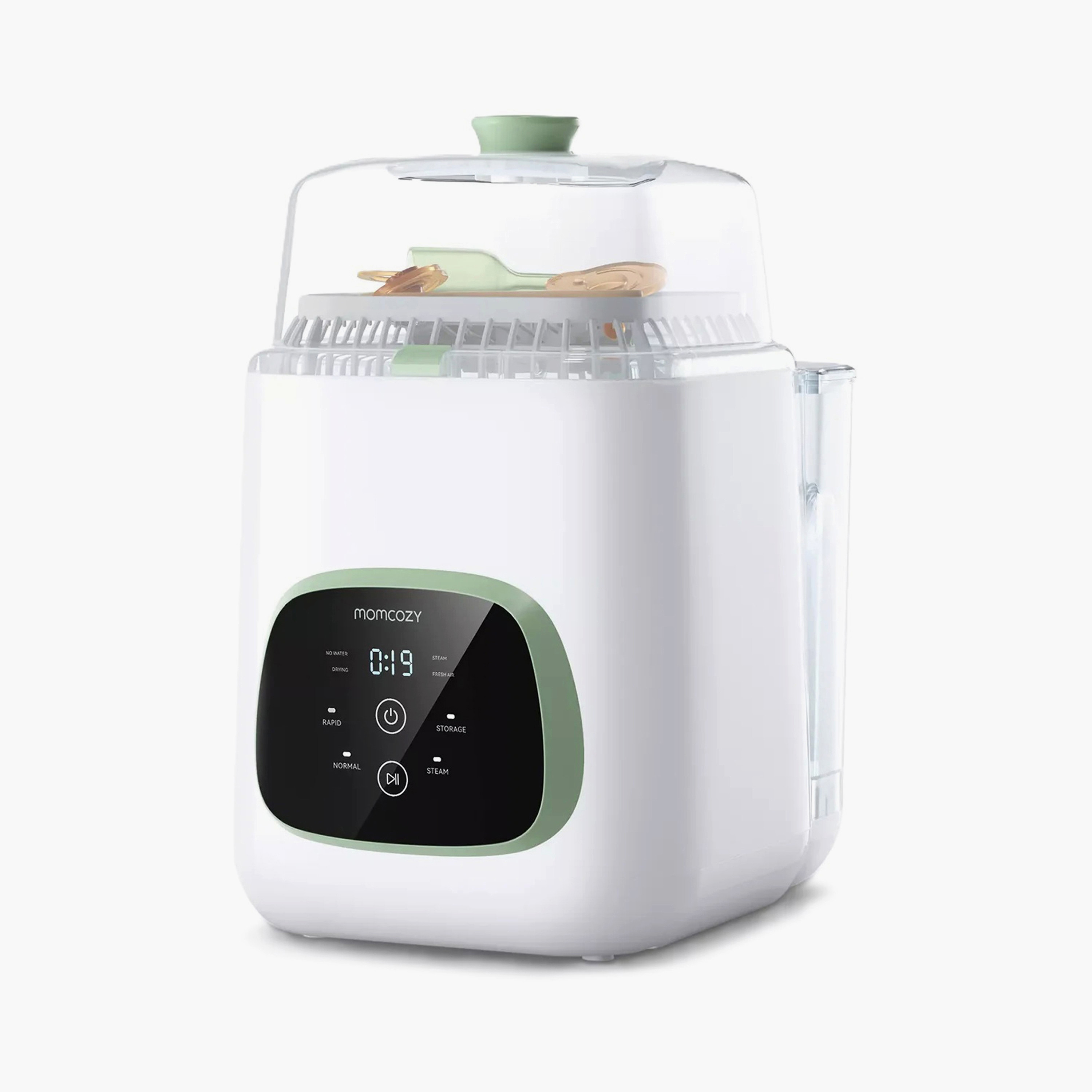 Momcozy Kleanpal Pro Baby Bottle Washer with 9 Cleaning Settings - White-baby-feeding-sterilizersandwarmers-image-1