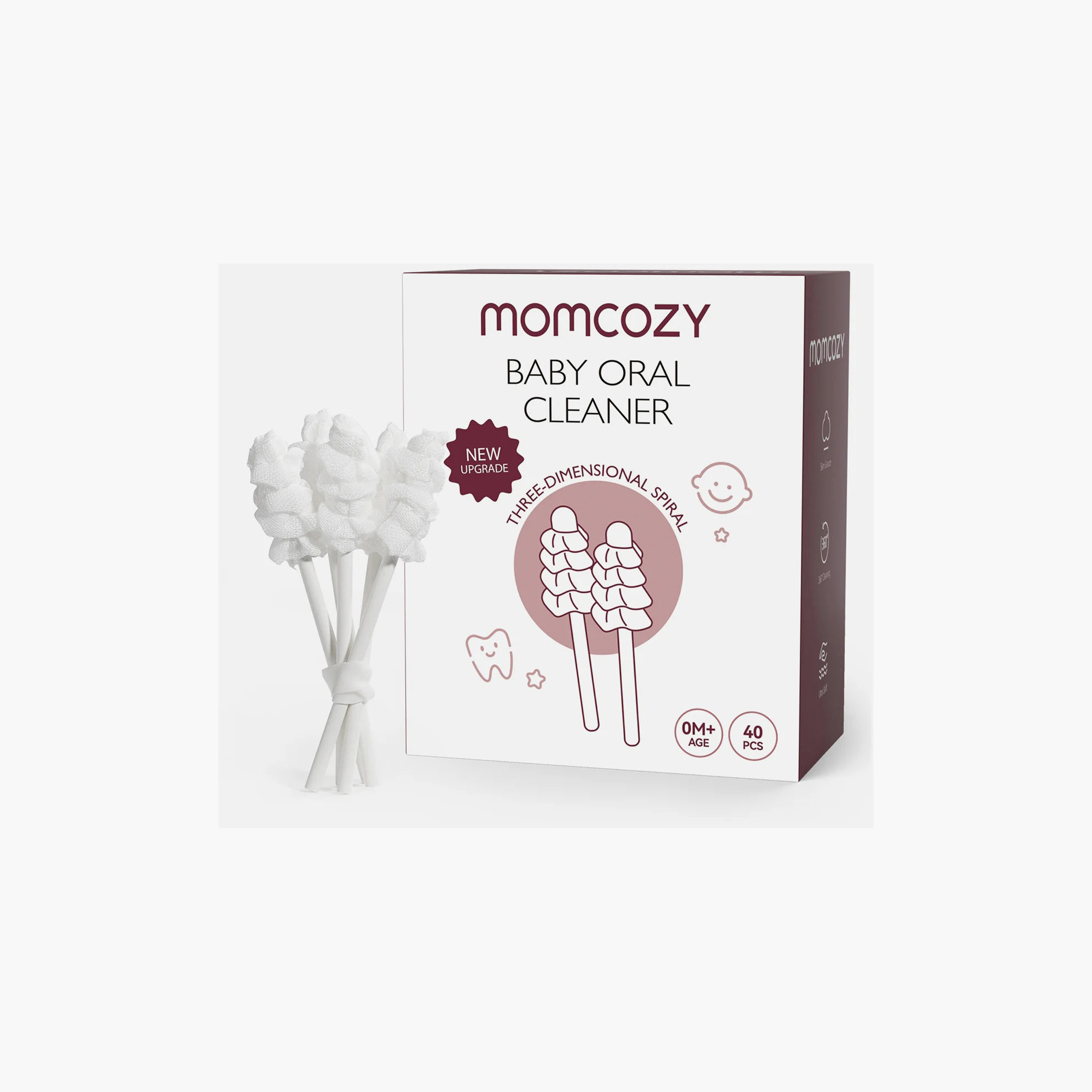 Momcozy 40-Piece Disposable Baby Oral Cleaner-baby-bathandcare-oralcare-image-1