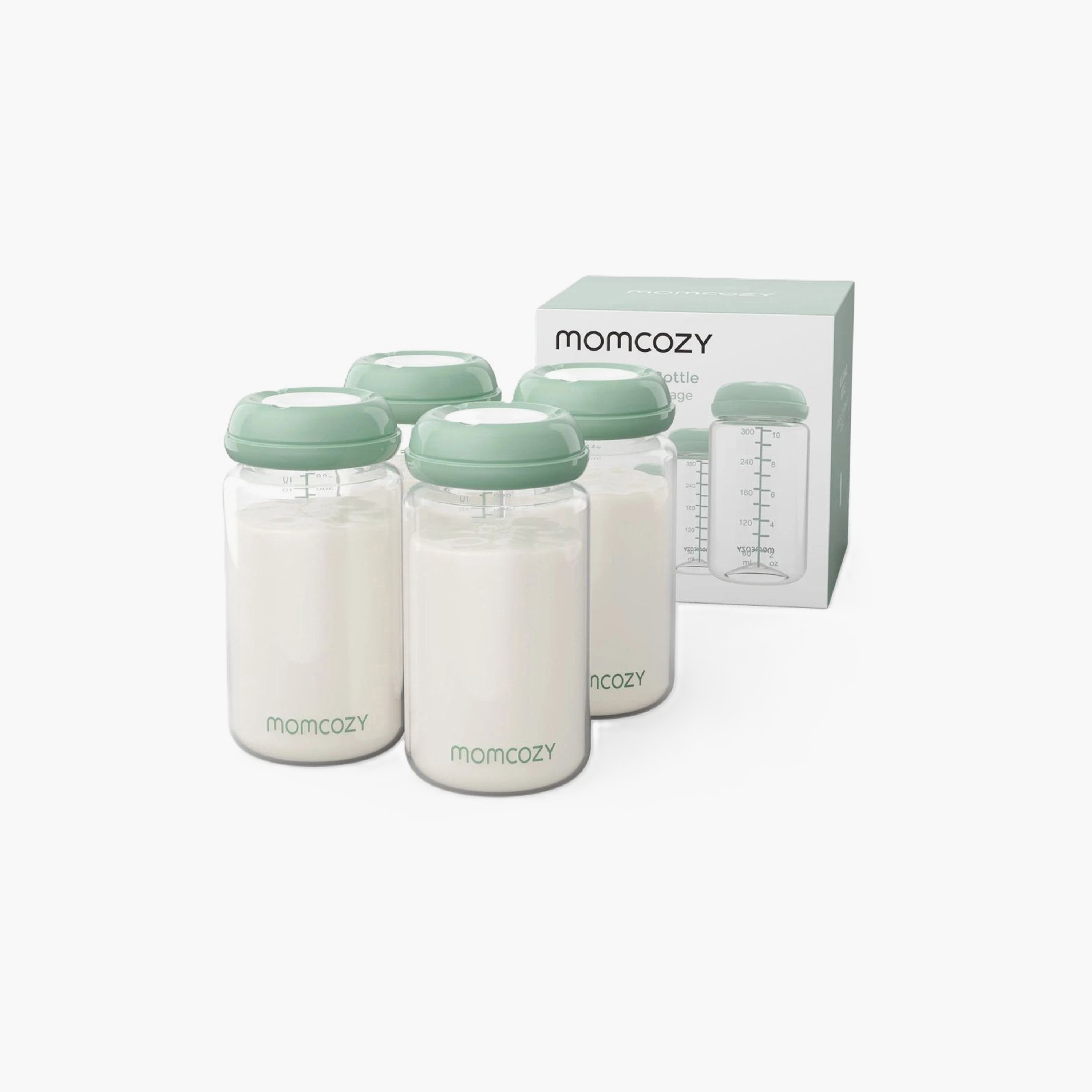 رضاعة أطفال طبيعية مع وعاء واسع العنق 4 قطع من مومكوزي-baby-feeding-feedingbottles-bottlesandteats-image-1