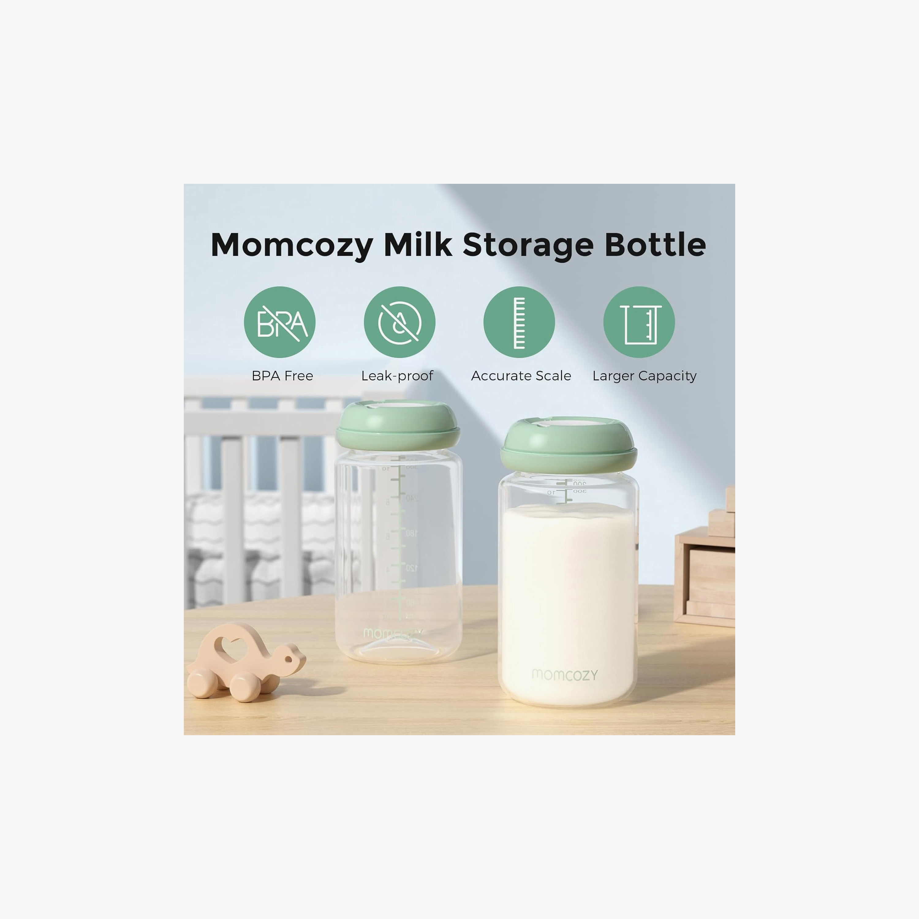 رضاعة أطفال طبيعية مع وعاء واسع العنق 4 قطع من مومكوزي-baby-feeding-feedingbottles-bottlesandteats-image-2