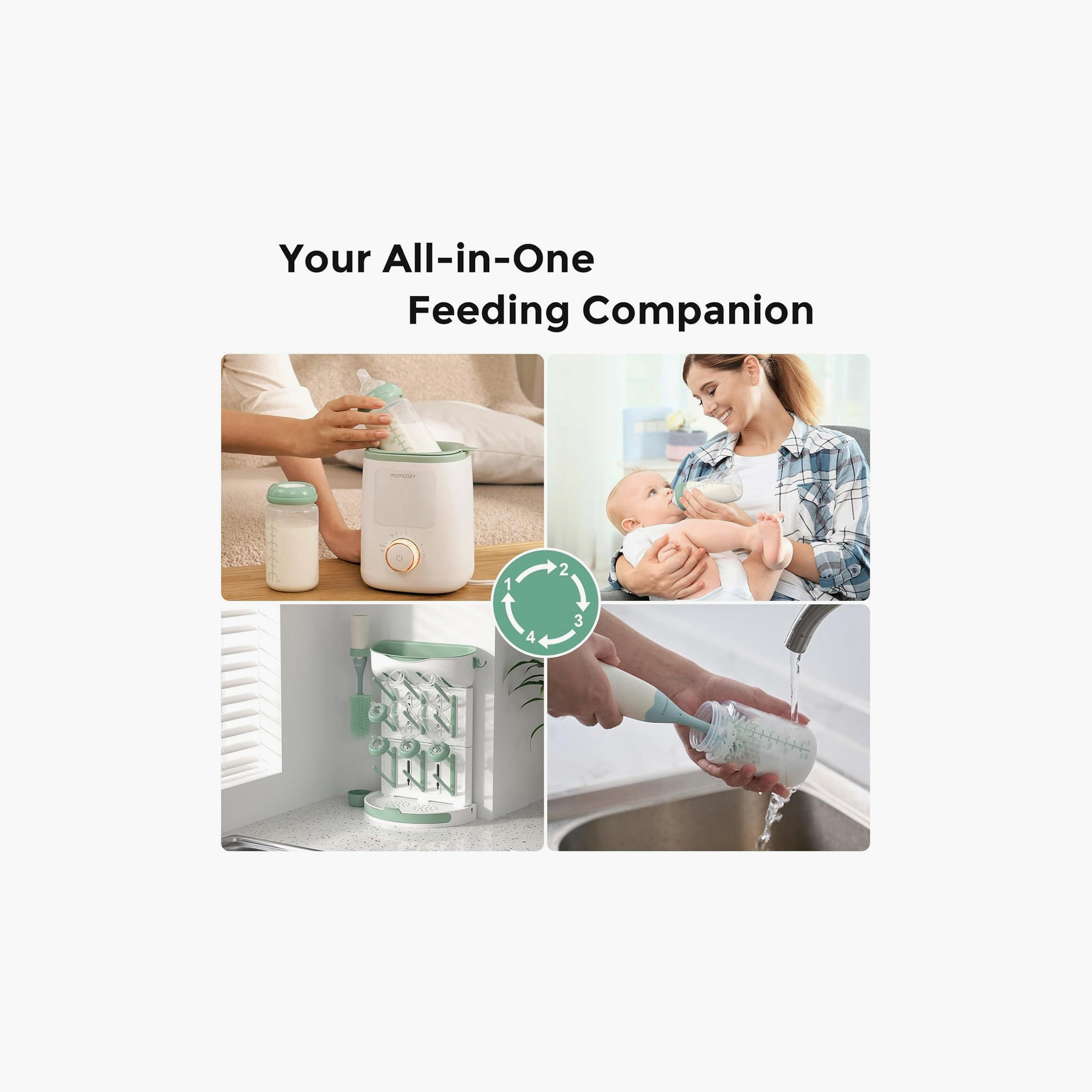 رضاعة أطفال طبيعية مع وعاء واسع العنق 4 قطع من مومكوزي-baby-feeding-feedingbottles-bottlesandteats-image-5