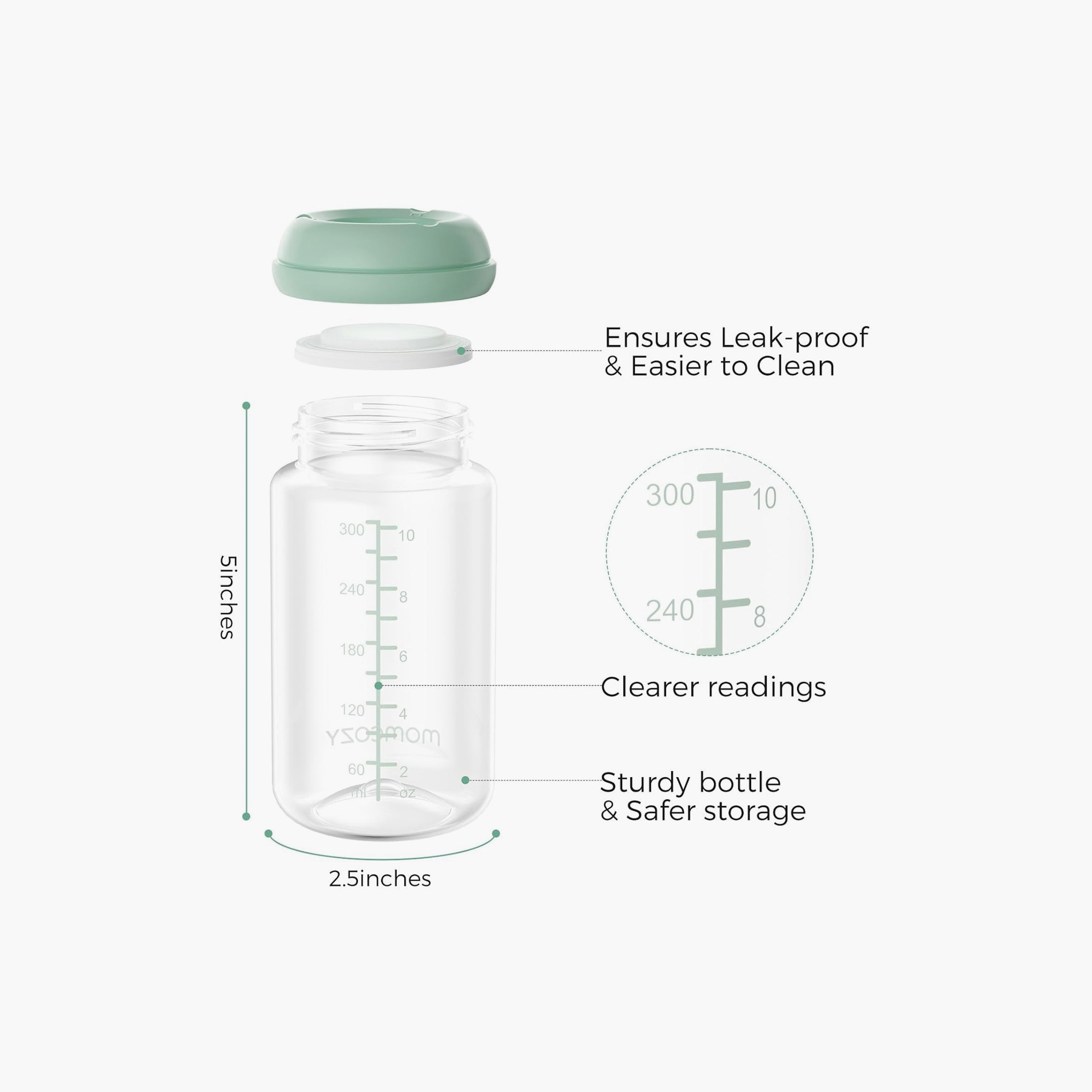 رضاعة أطفال طبيعية مع وعاء واسع العنق 4 قطع من مومكوزي-baby-feeding-feedingbottles-bottlesandteats-image-6