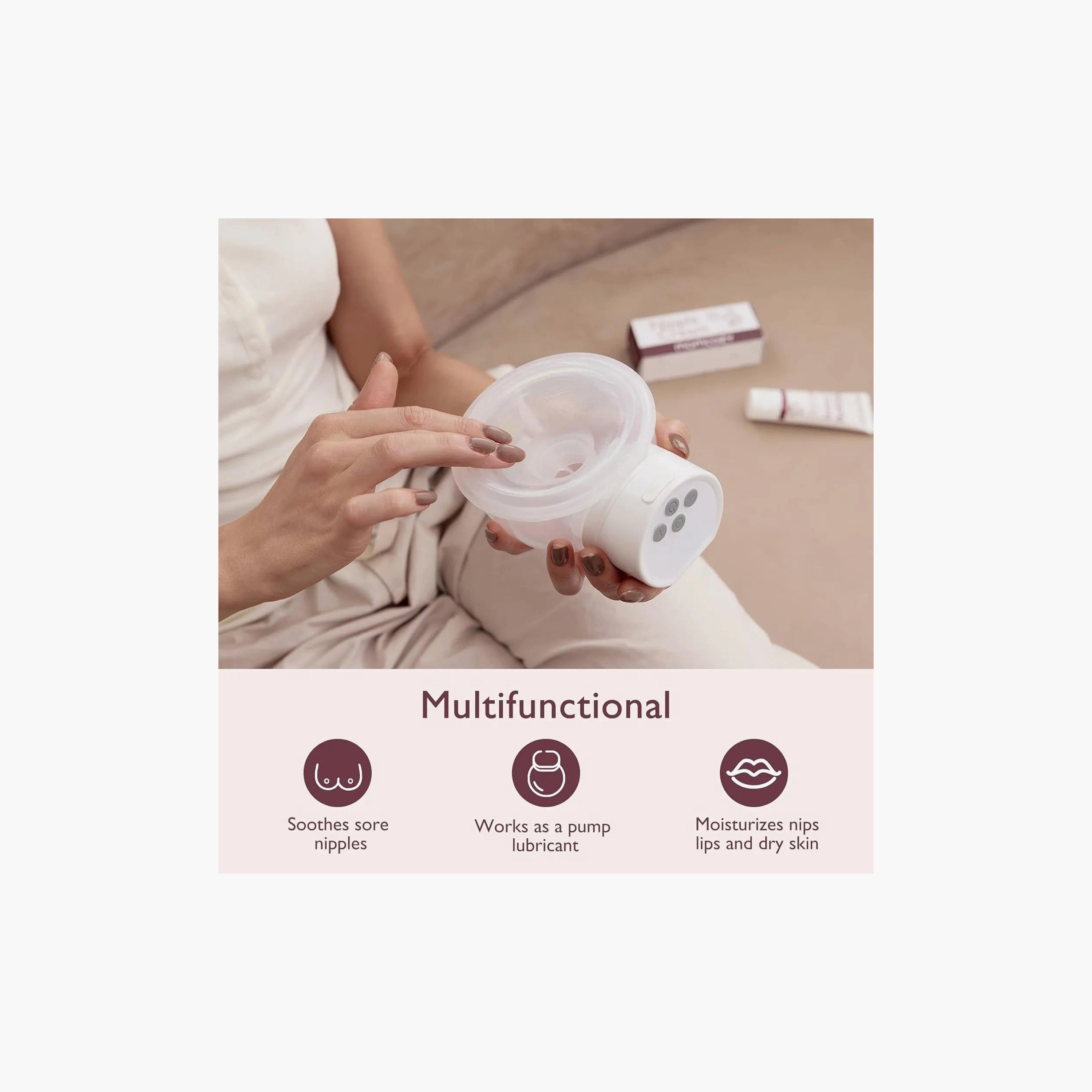 Momcozy 100% Plant-Based Nipple Cream - 40 gm-baby-bathandcare-hairbodyskincare-lotionsandcreams-image-4