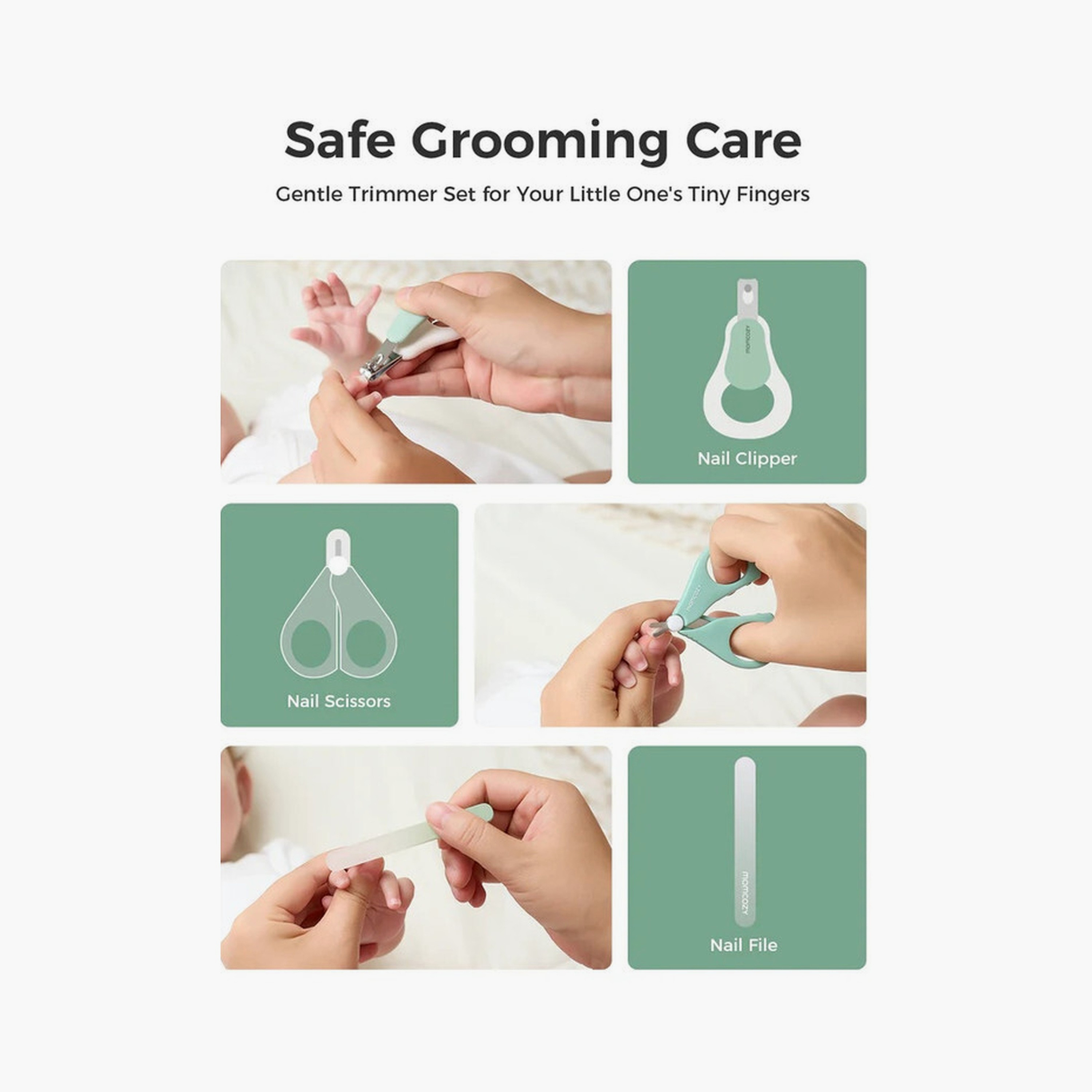مجموعة أدوات العناية الأساسية بالطفل الكل في 1 من مومكوزي.-baby-bathandcare-hairbodyskincare-image-14