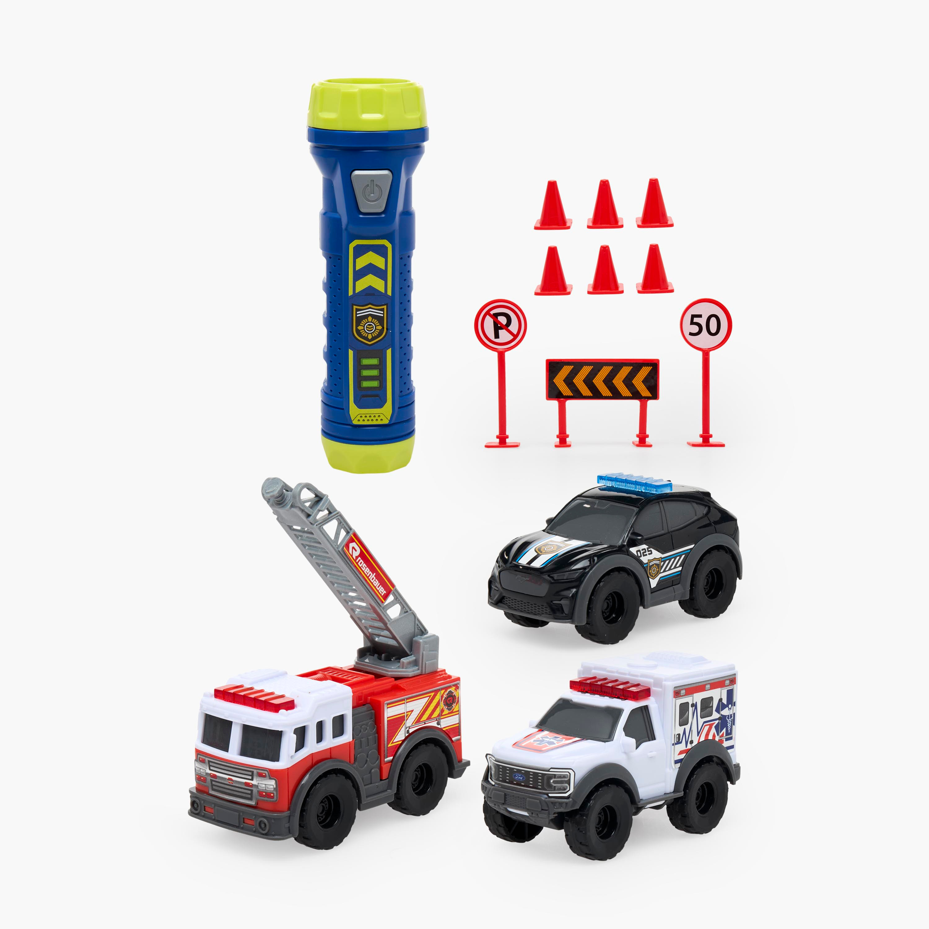 مجموعة سيارات الإنقاذ ميكرو إس أو إس من ديكي تويز-toys-carsandvehicles-image-1