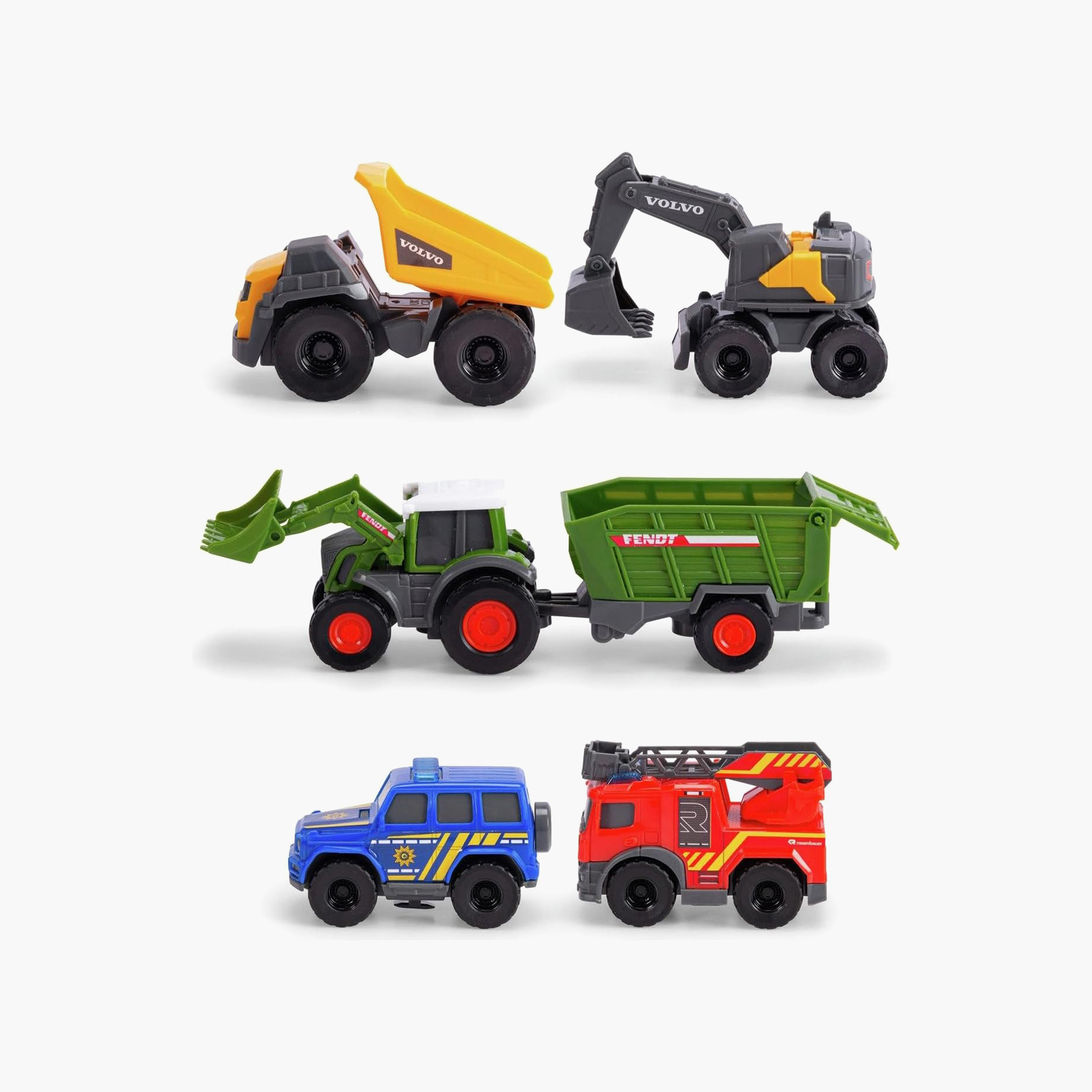 DICKIE TOYS 5-Piece Micro Vehicle Set-toys-playvehicles-utilityvehicles-image-1