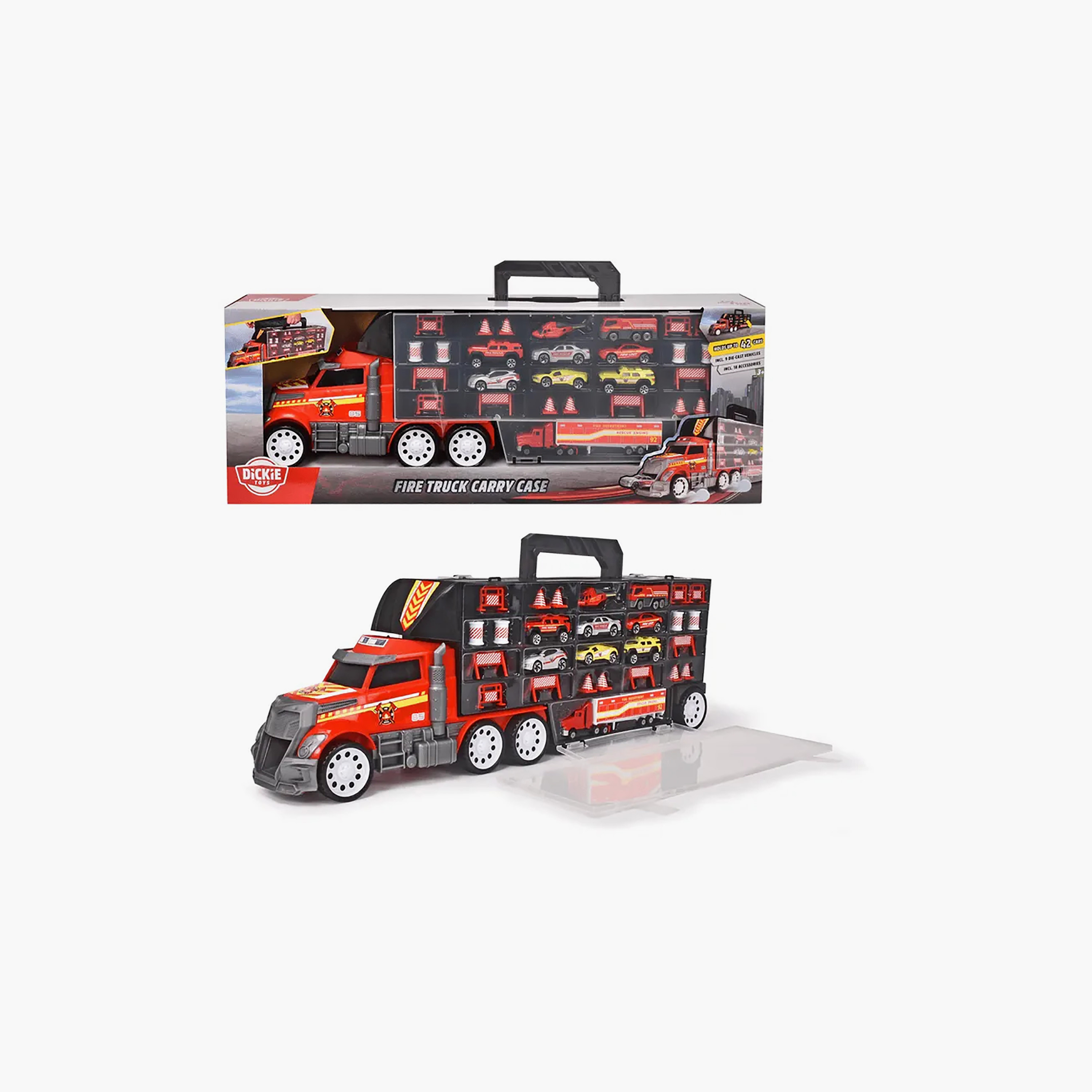 DICKIE TOYS Fire Truck Carry Case-toys-playvehicles-diecastcars-image-2