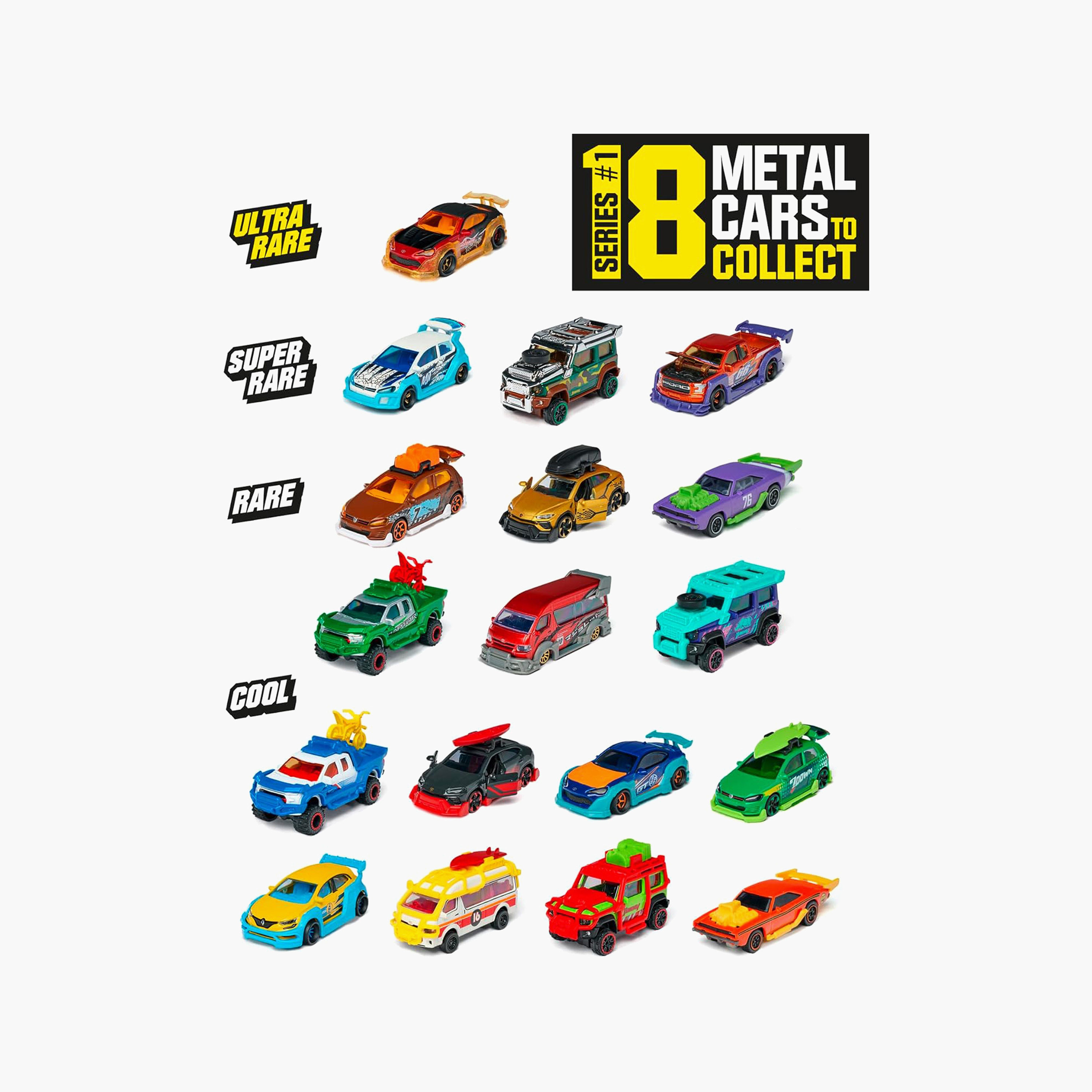 Pack of 7 Majorette Tune Ups Car-toys-playvehicles-diecastcars-image-2