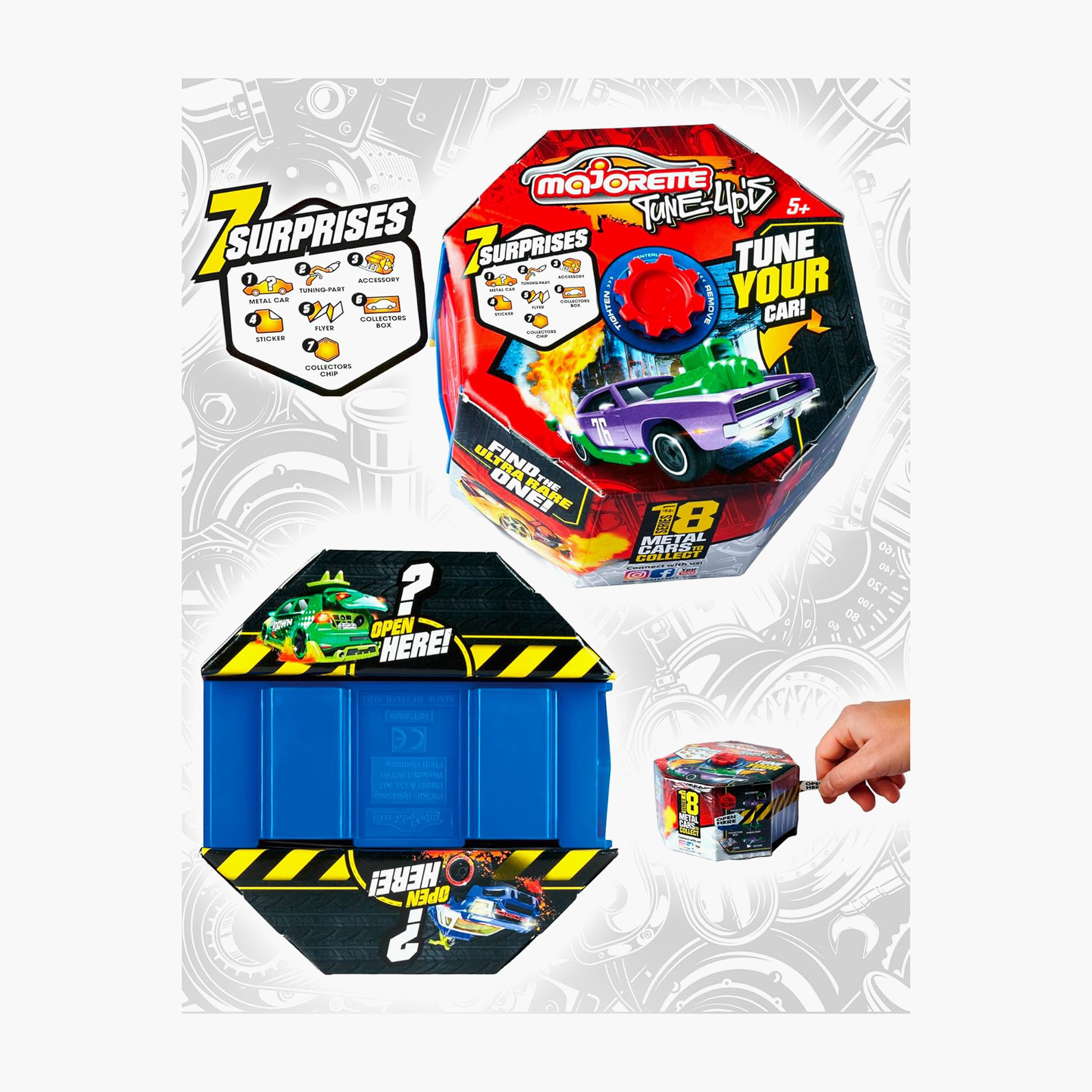 Pack of 7 Majorette Tune Ups Car-toys-playvehicles-diecastcars-image-7