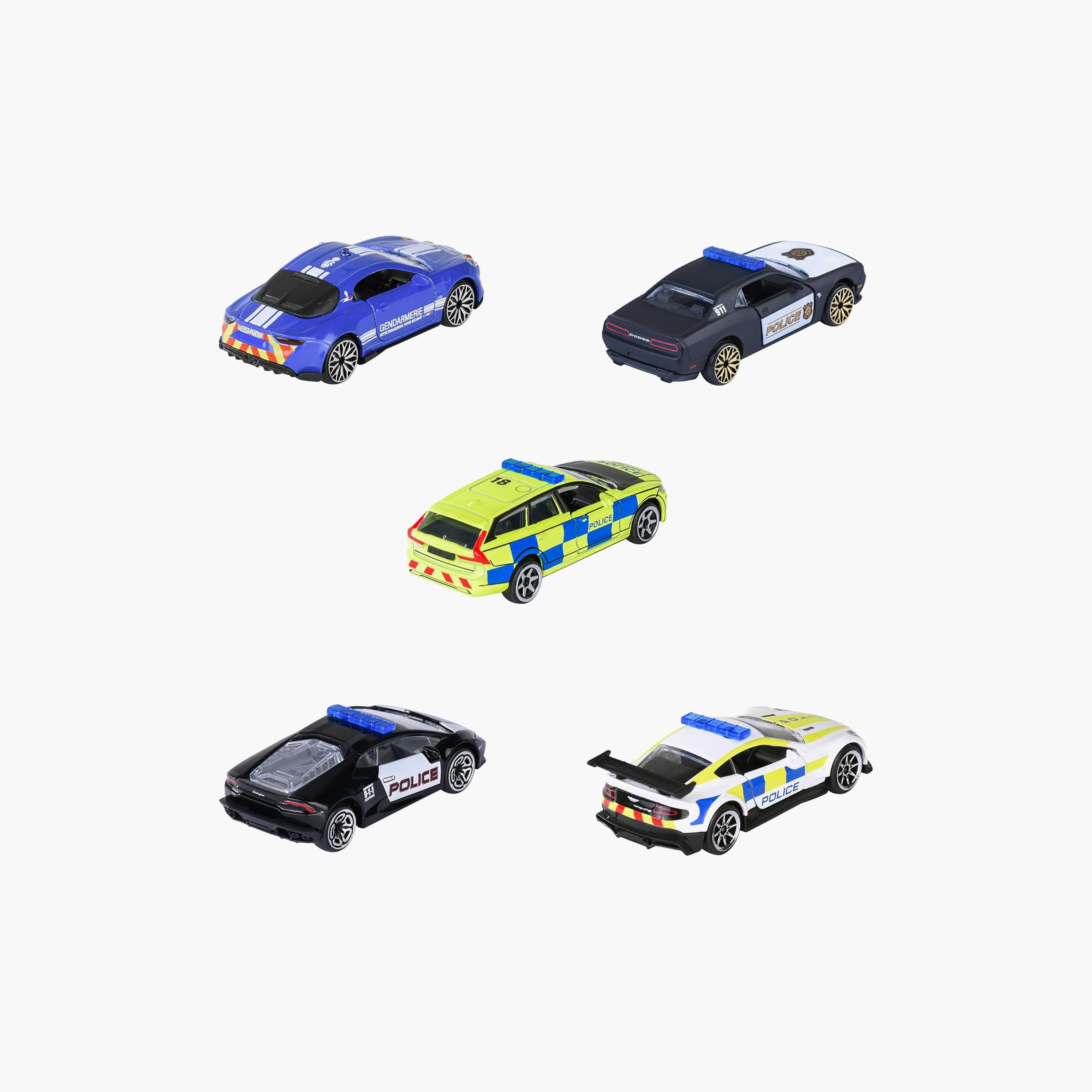 Majorette Rescue World Toy Cars Giftpack - Set of 5-toys-playvehicles-utilityvehicles-image-3