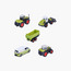Majorette Claas Toy Farm Vehicles Giftpack - Set of 5-toys-playvehicles-utilityvehicles-image-3