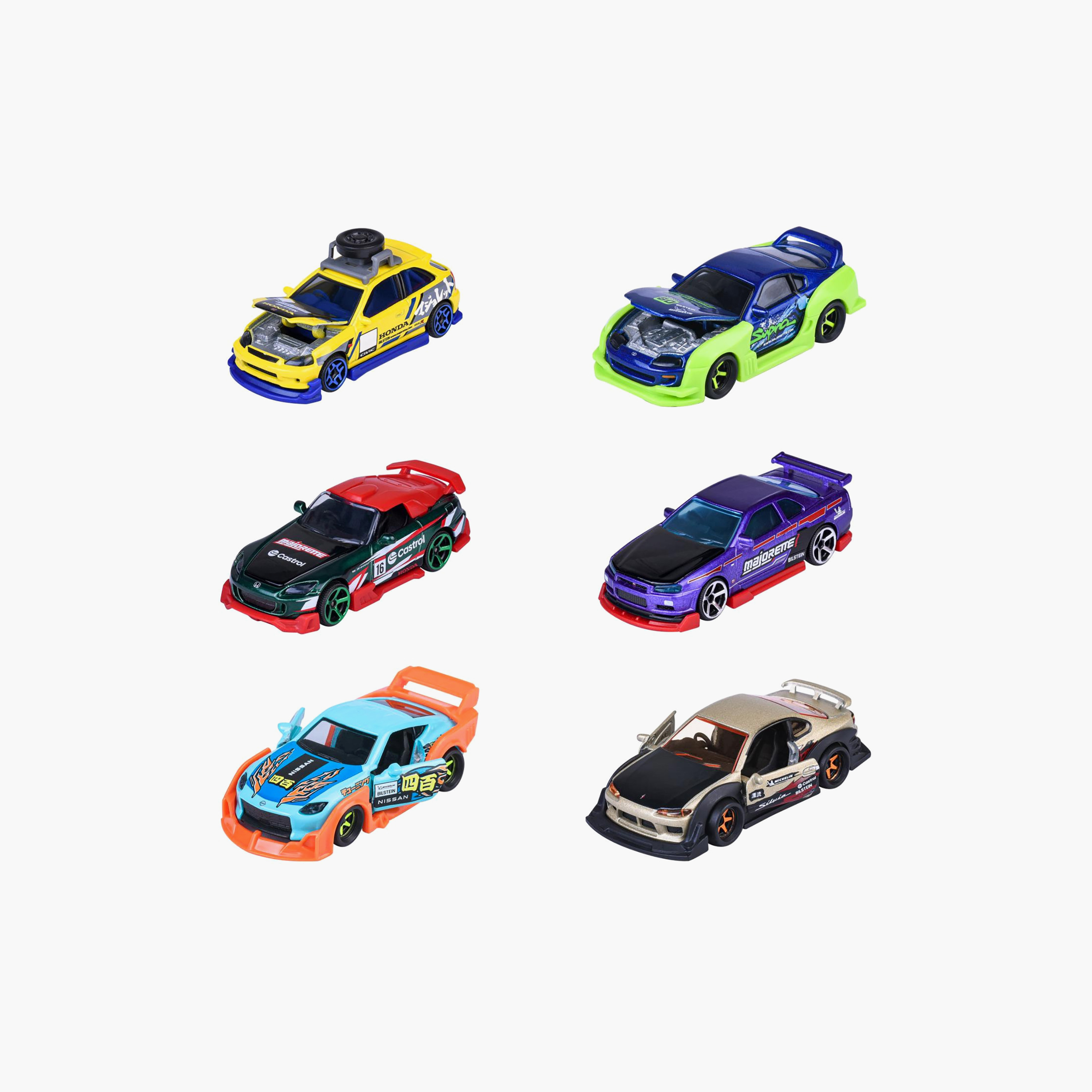 سيارات مصبوبة جي دي إم ليجيندز متنوعة من ماجوريت - عبوة من 6-toys-playvehicles-diecastcars-image-1