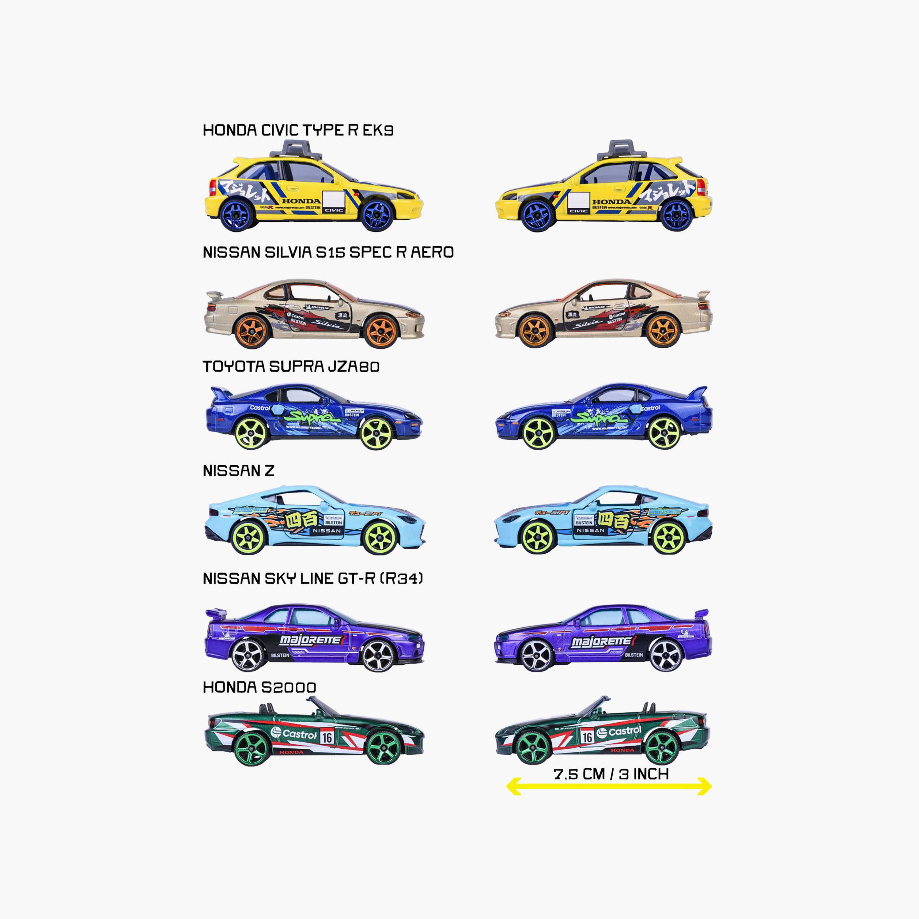 سيارات مصبوبة جي دي إم ليجيندز متنوعة من ماجوريت - عبوة من 6-toys-playvehicles-diecastcars-image-3