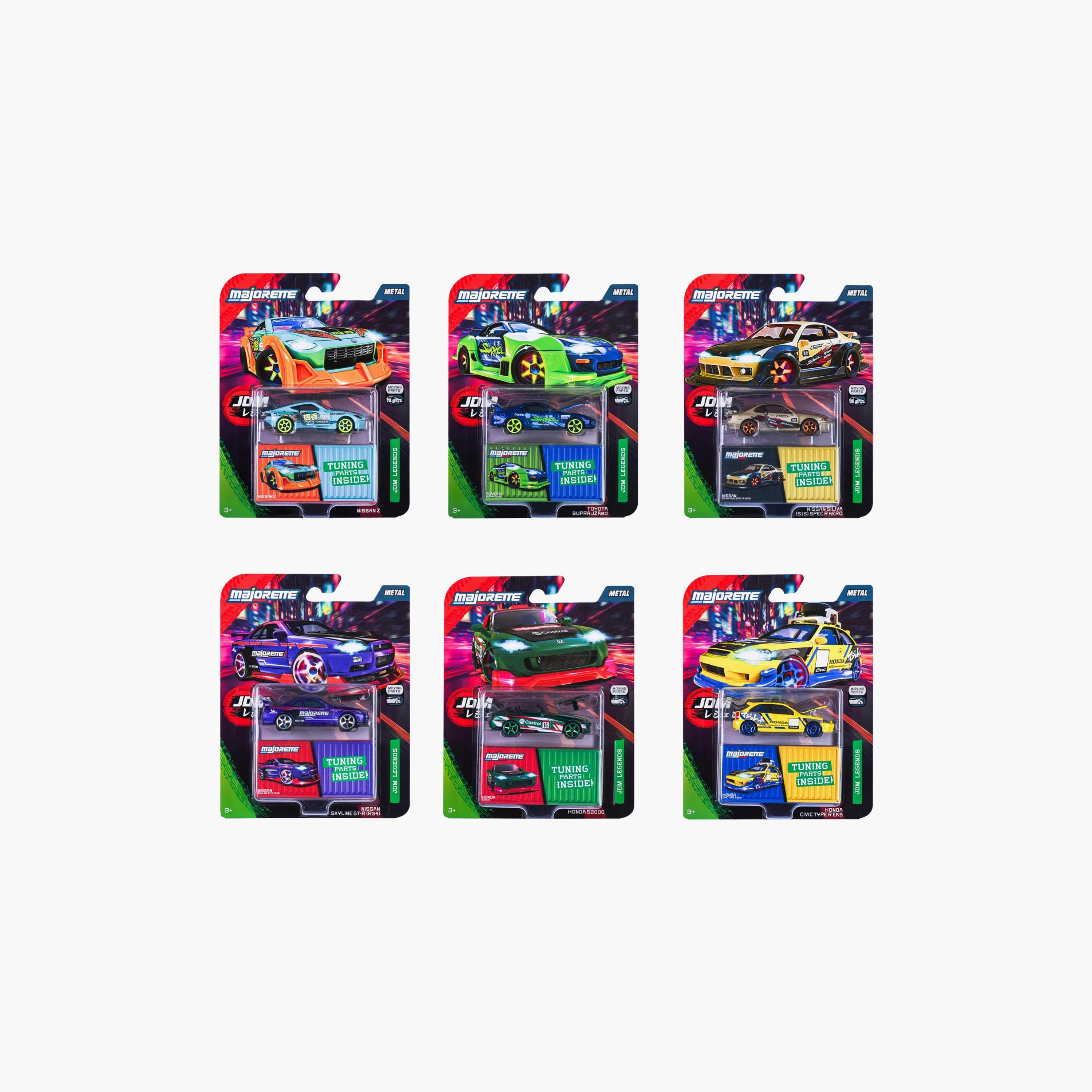 سيارات مصبوبة جي دي إم ليجيندز متنوعة من ماجوريت - عبوة من 6-toys-playvehicles-diecastcars-image-7