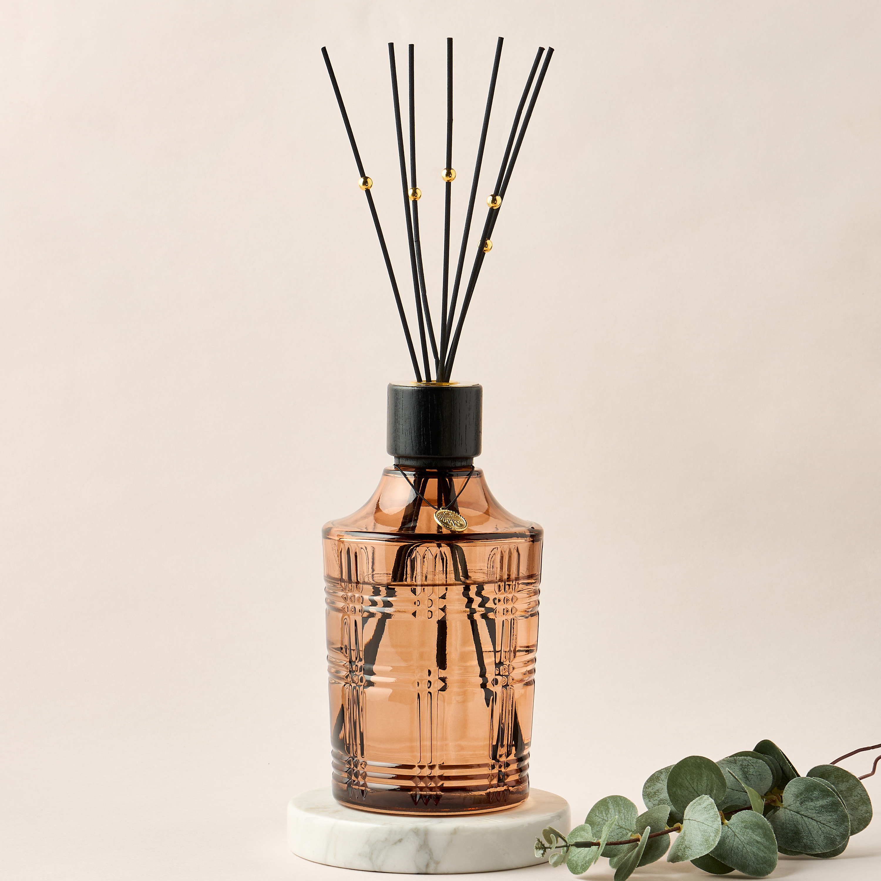 Scent.d London Golden Oasis Scented Reed Diffuser Set - 1.1 L-household-homefragrance-reeddiffusers-image-1