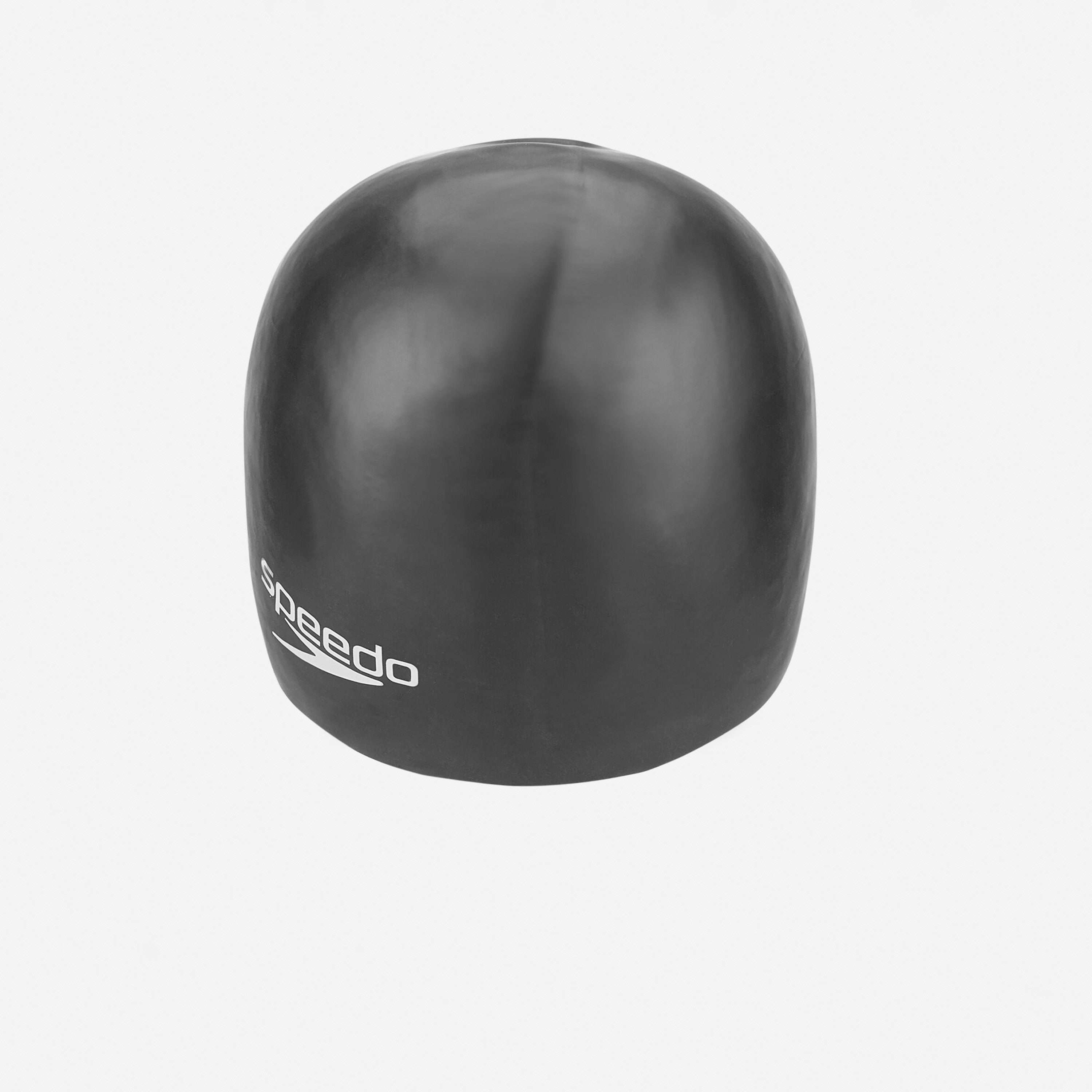 Speedo Kids Plain Moulded Silicone Swimming Cap-sports-gear-swimming-girl-image-2