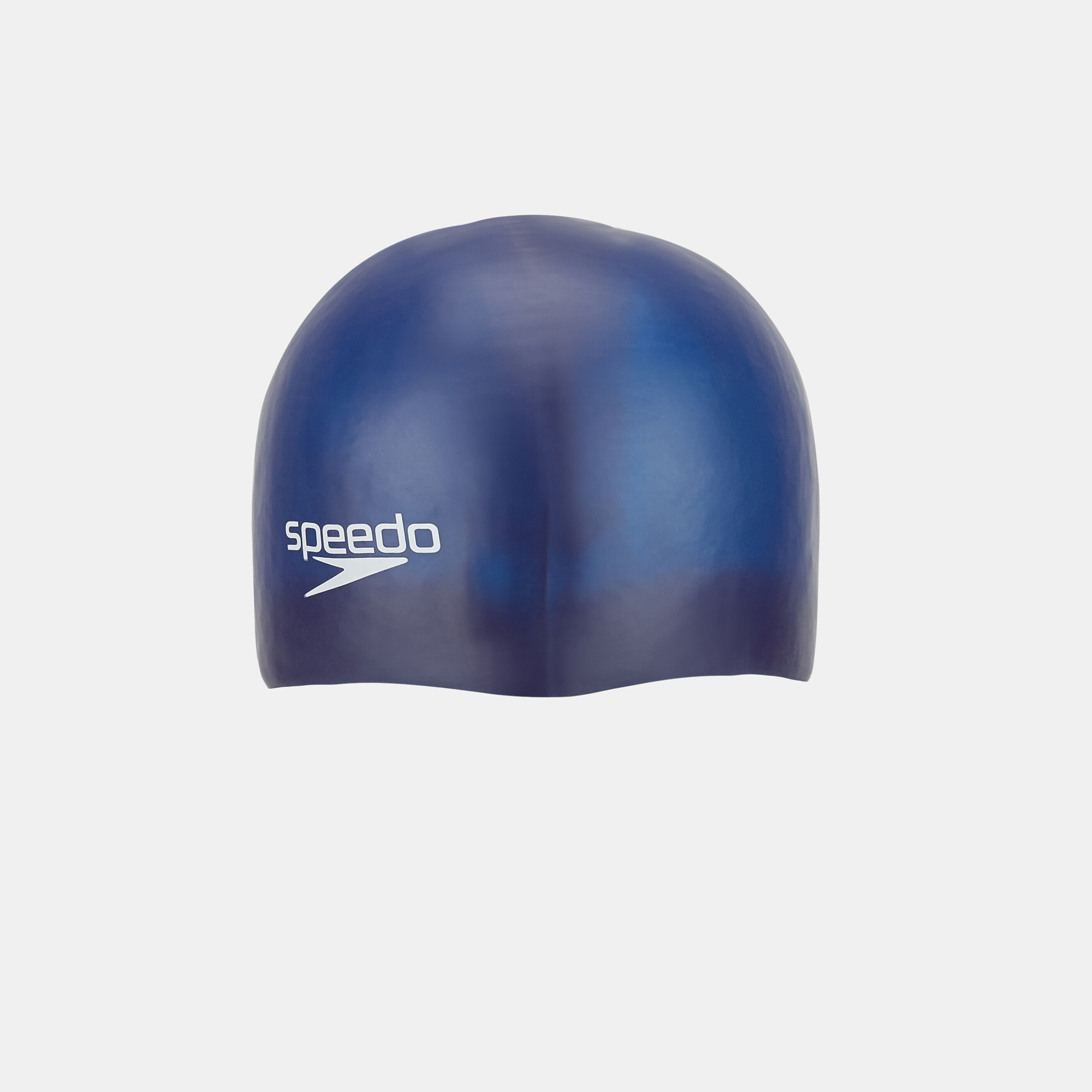 Speedo Kids Plain Moulded Silicone Swimming Cap-girls-clothing-swimwear-image-1