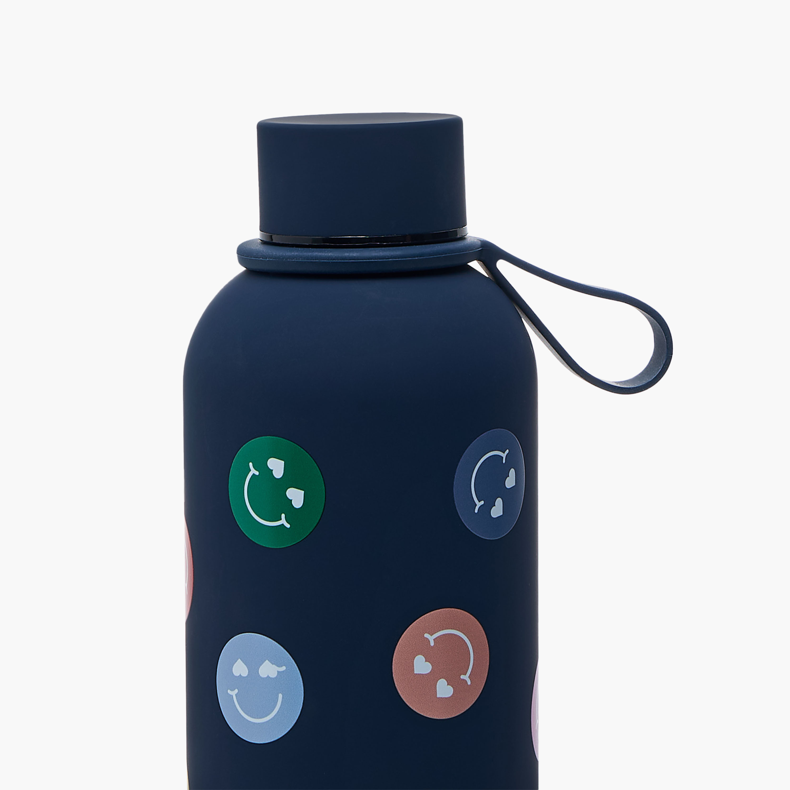 قارورة ماء ستانلس ستيل بمقبض وجدار مزدوج وطبعات - 500 مل-household-dining-drinkserveware-bottles-image-3
